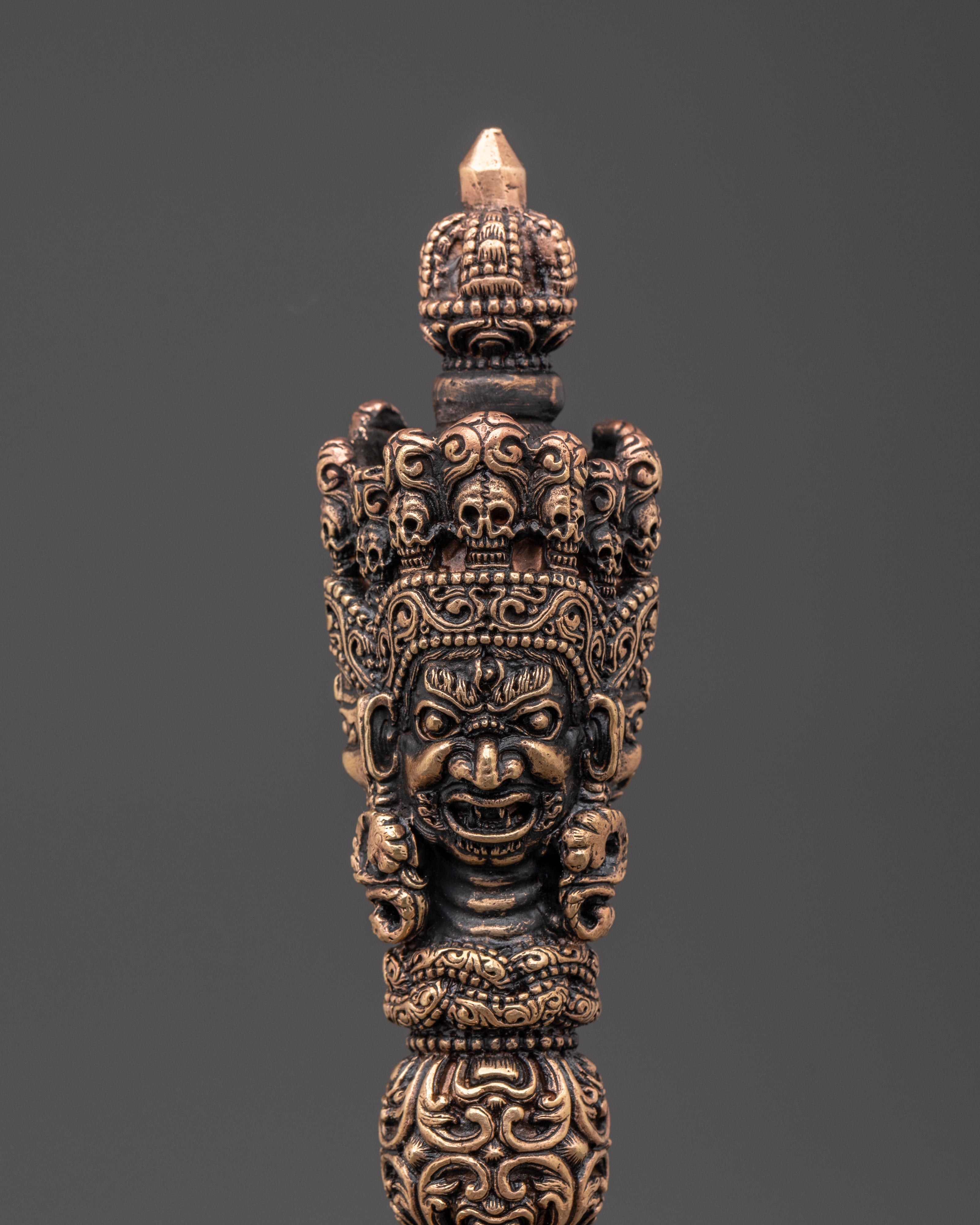 Handcrafted Himalayan Tibetan Phurba Dagger | Tantric Ritual and Spiritual Protection