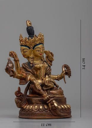 Hand-made Vasudhara Statue | Symbol of Wealth and Abundance