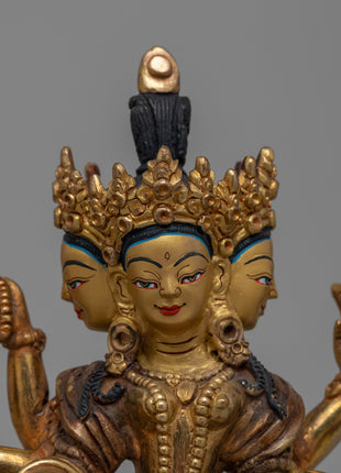 Hand-made Vasudhara Statue | Symbol of Wealth and Abundance