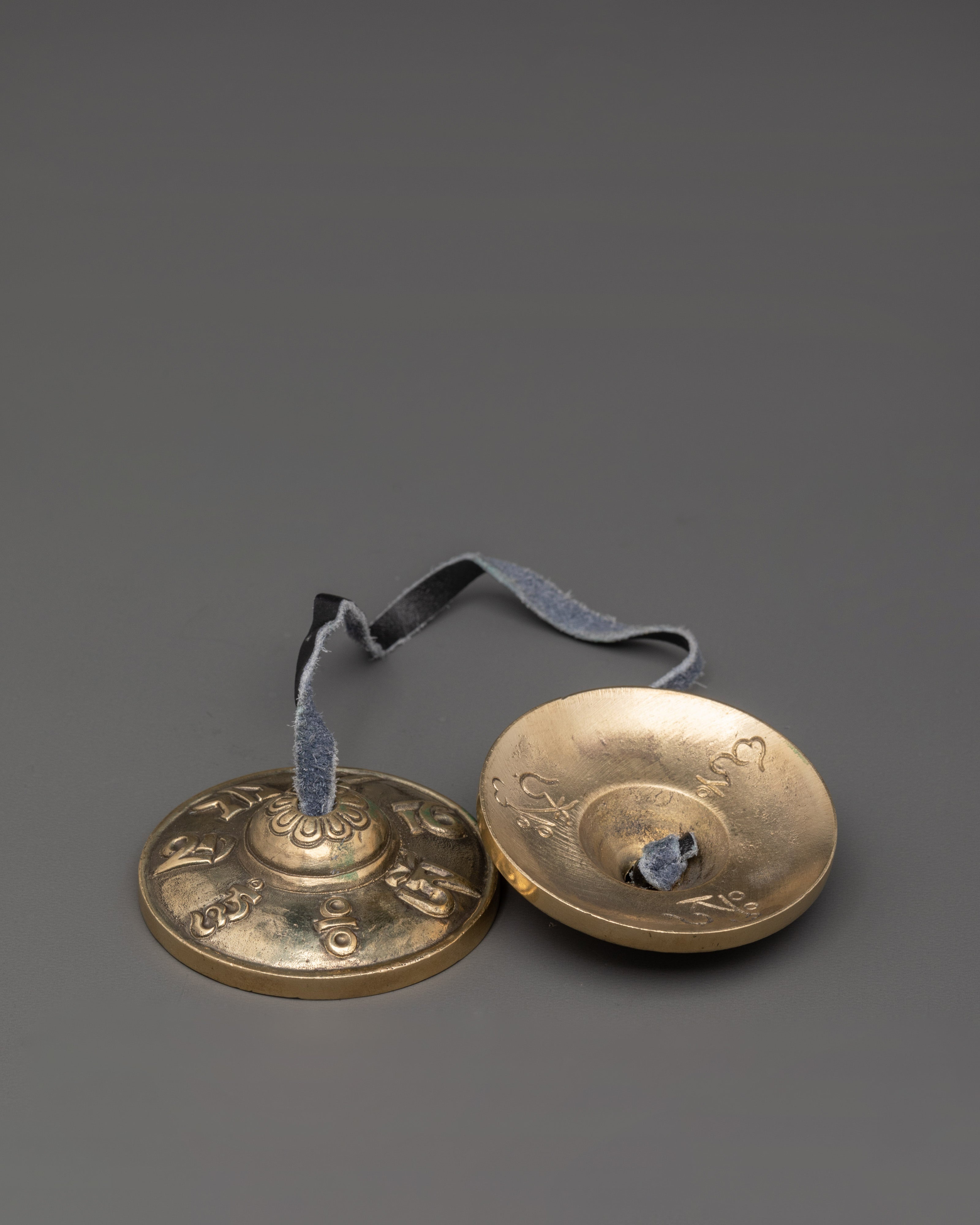 Sacred Tibetan Meditation Cymbals | Buddhist Ritual Tool