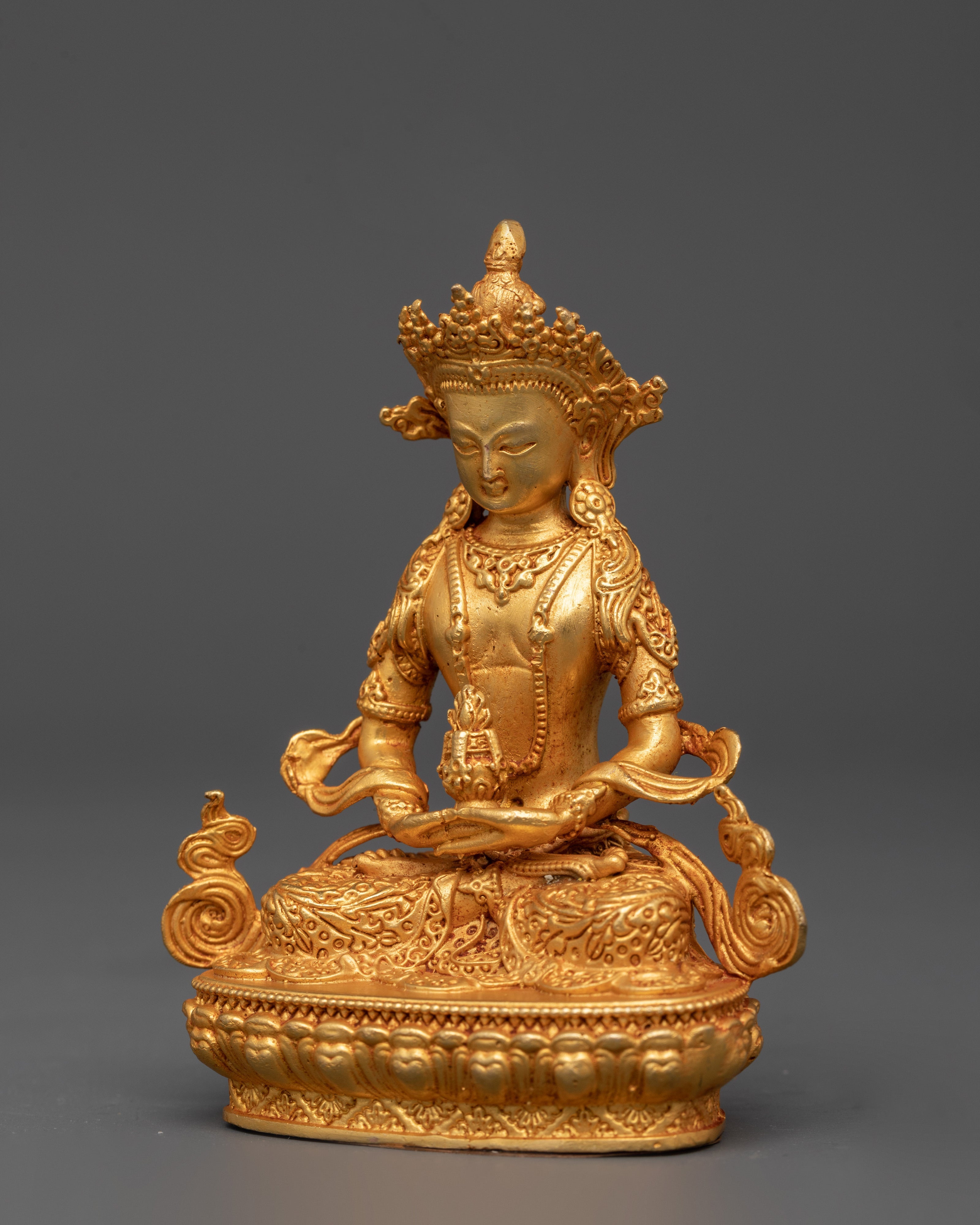Himalayan Amitayus Statue in Dhyana Mudra | Buddha of Infinite Life and Longevity