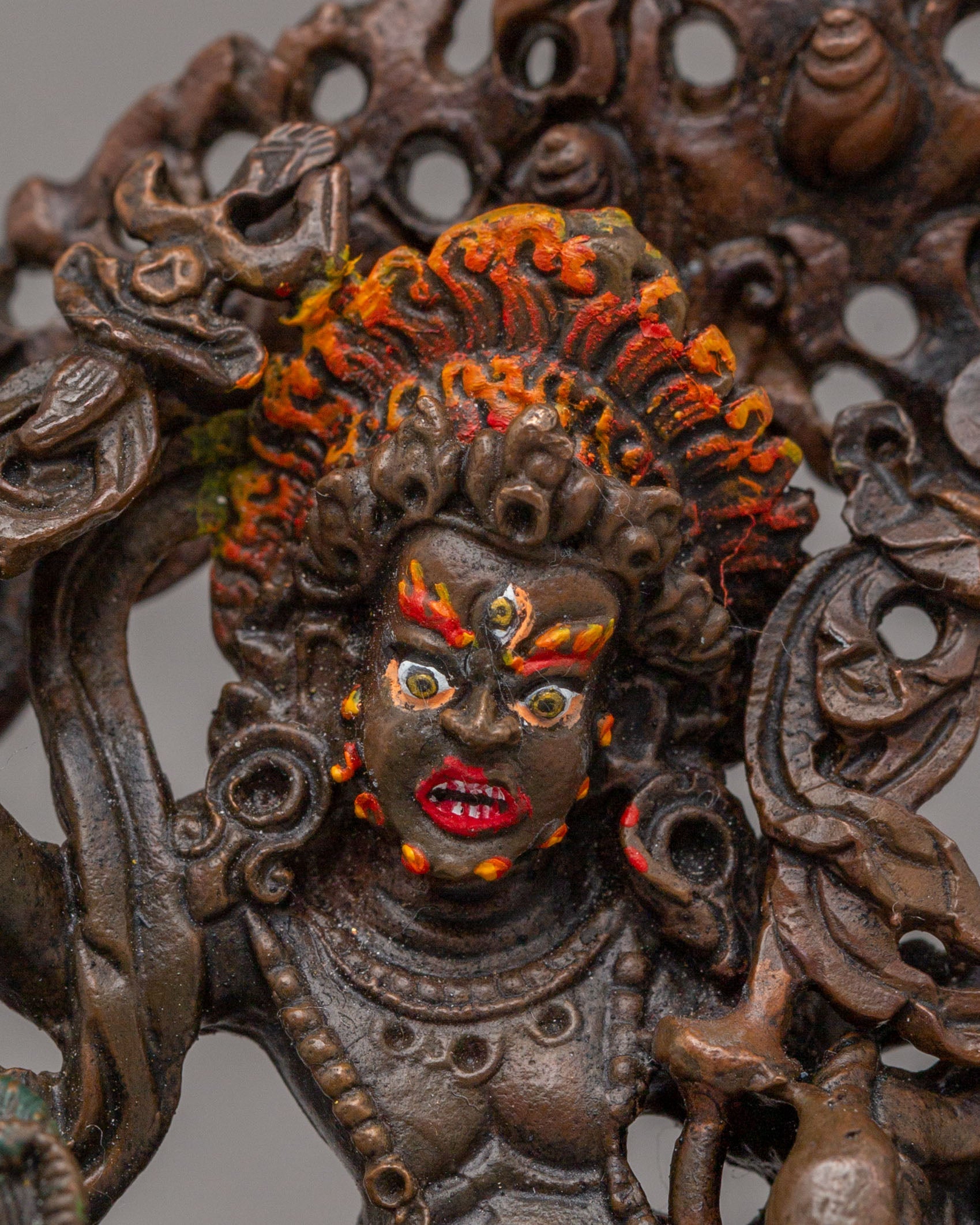 Tibetan White Dzambhala Statue | Symbol of Abundance