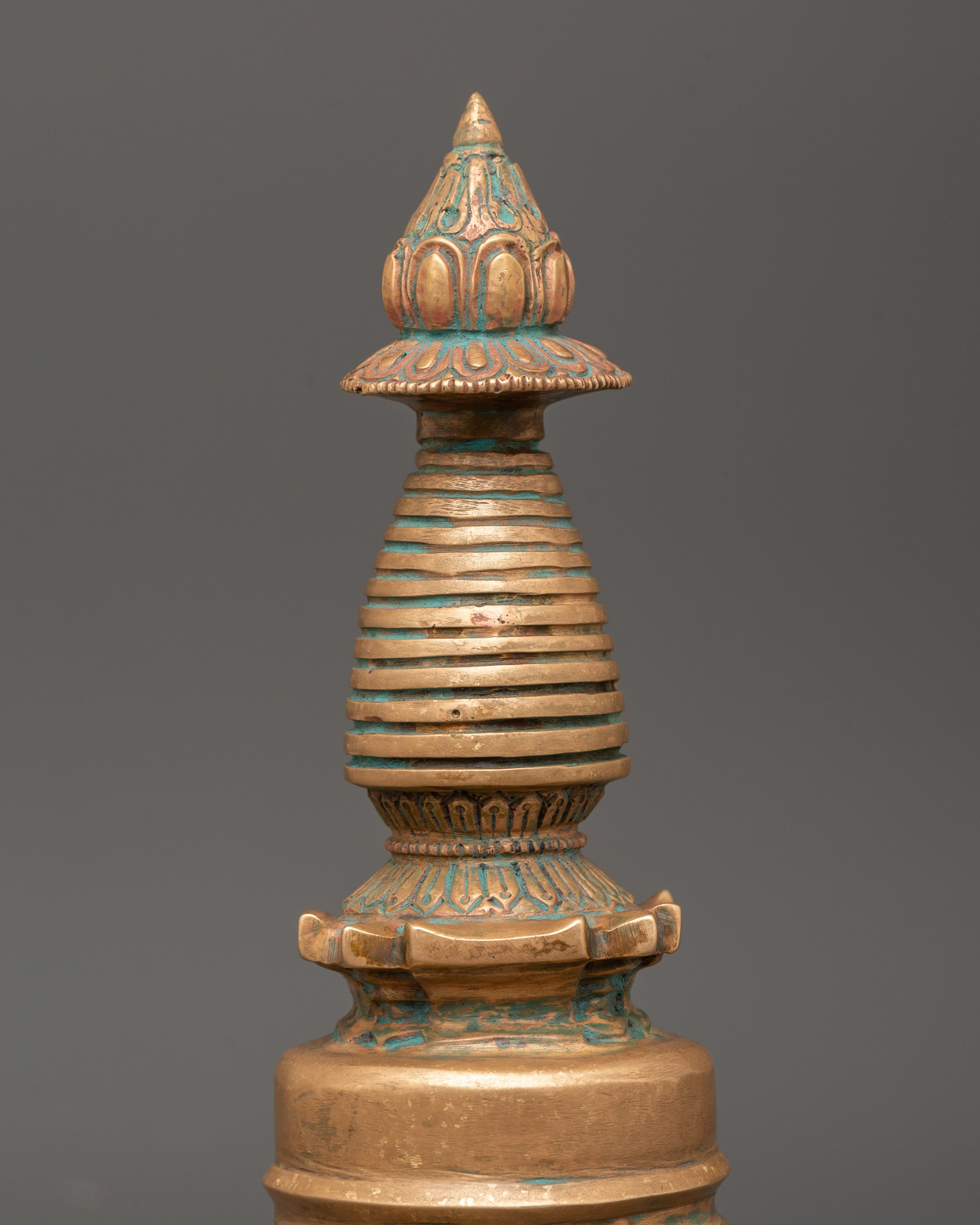 Handcrafted Sacred Kadampa Stupa | Spiritual Home Decor