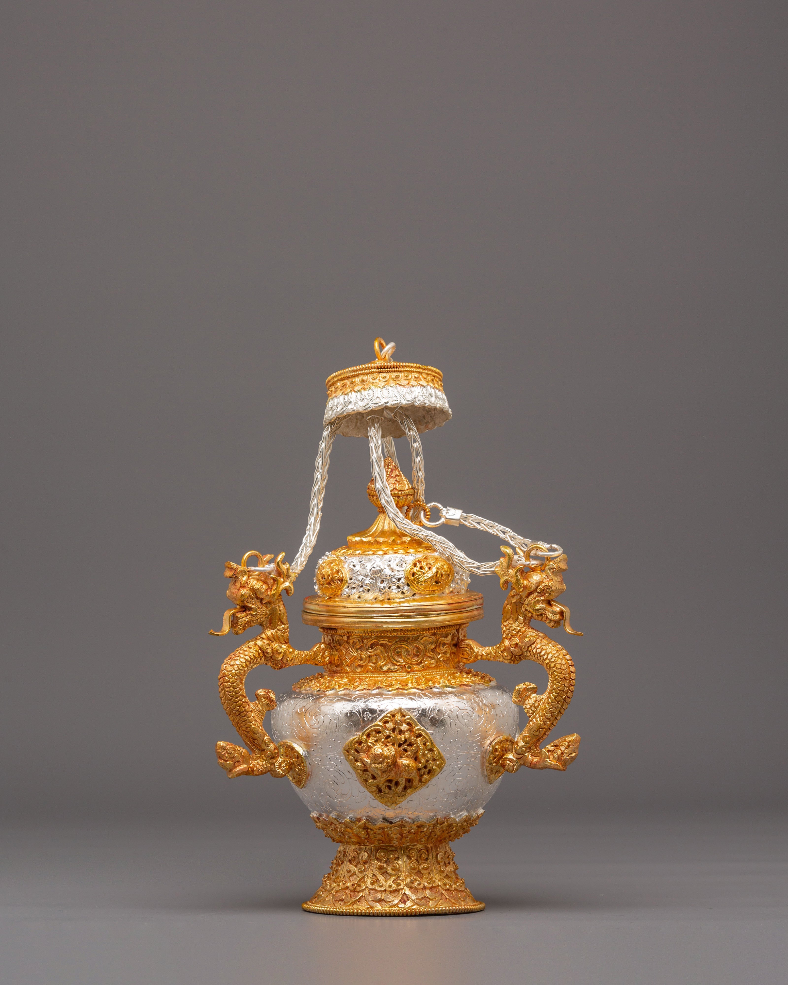 Tibetan Incense Burner Set | Symbol of Purification