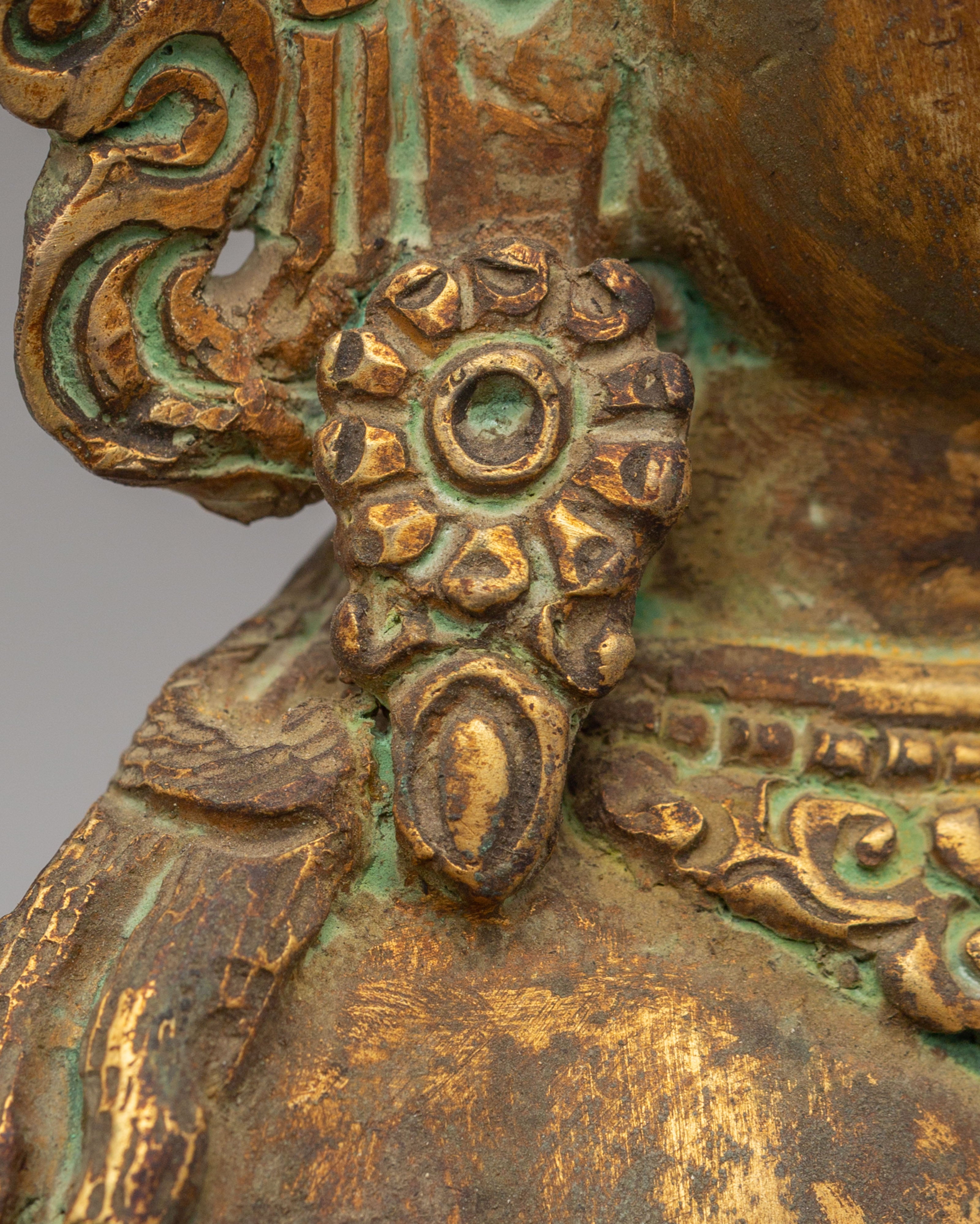 Vajrasattva With Consort Figurine | Vajragarvi Buddhist Sculpture