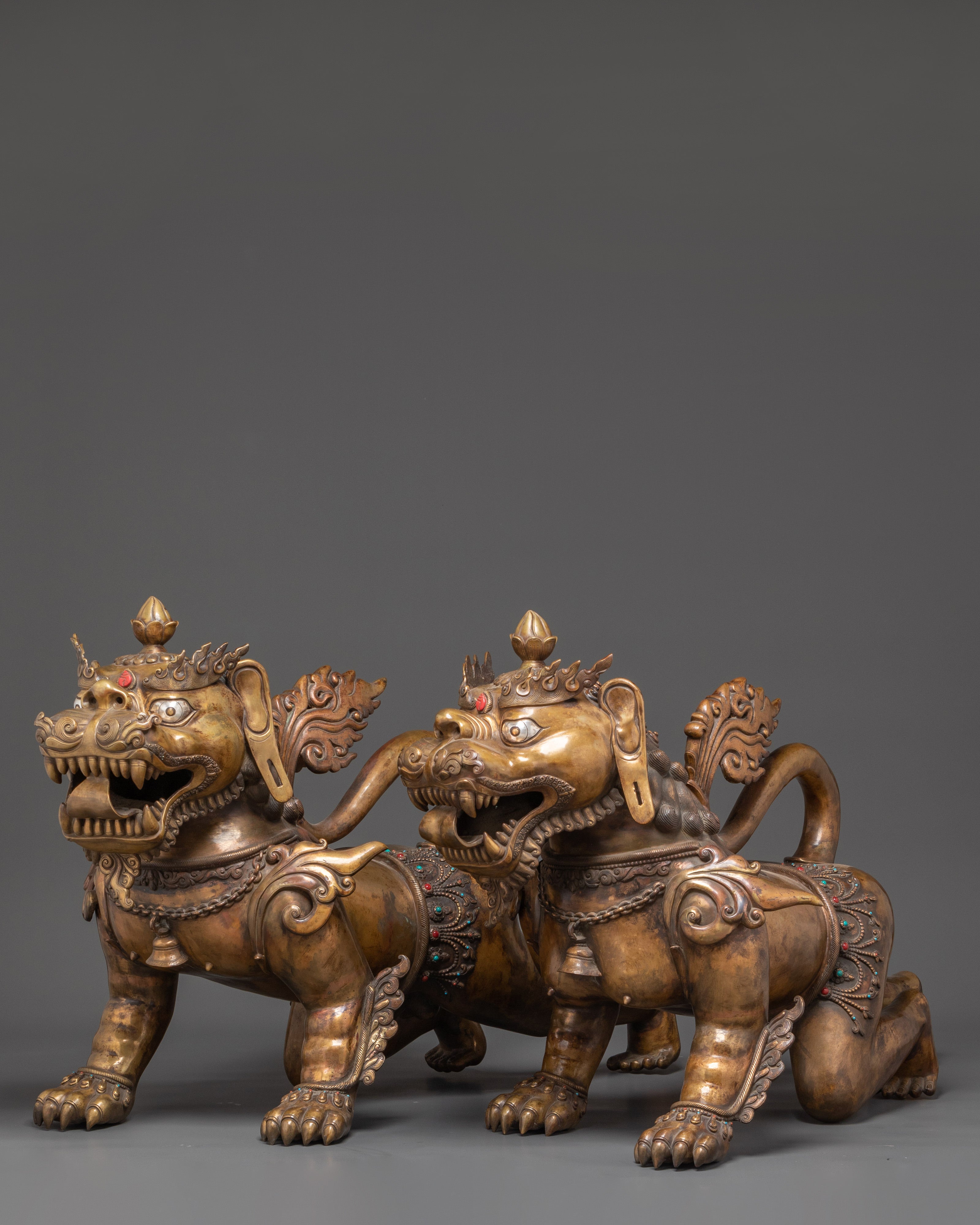 Lion Set for Decor | Guardian Lions Statue