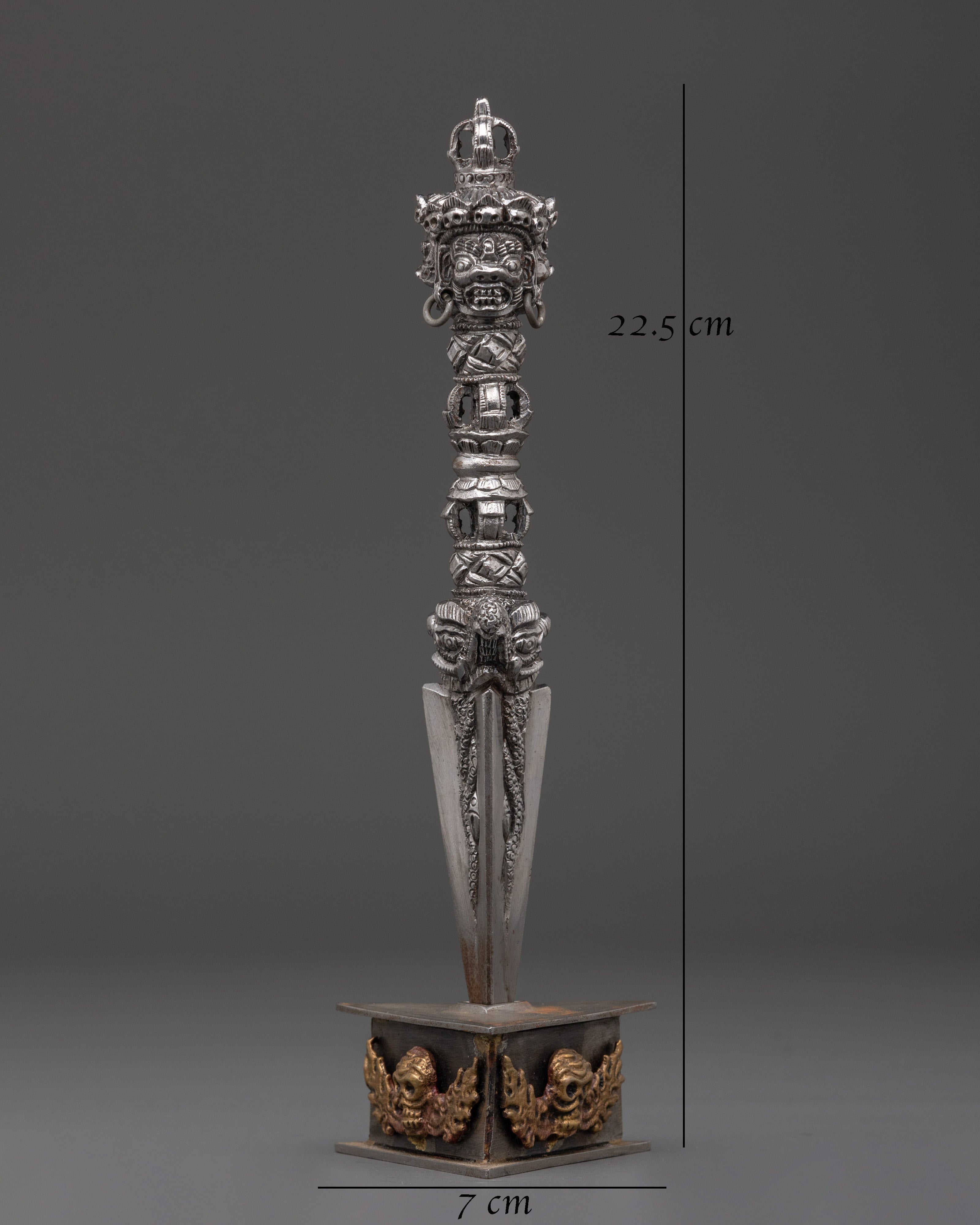 Handcrafted Phurba Tibetan Dagger | Meditation Tool