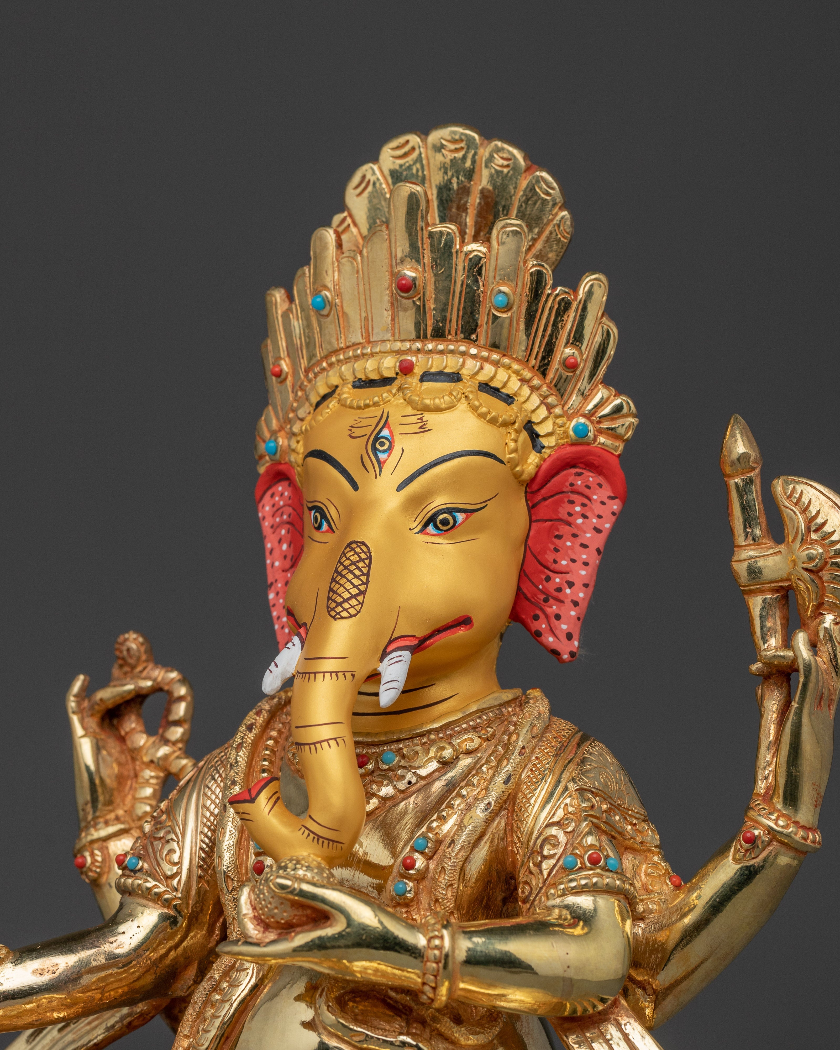 Hindu Ganesha Deity Statue | Wisdom and Intelligence Symbol