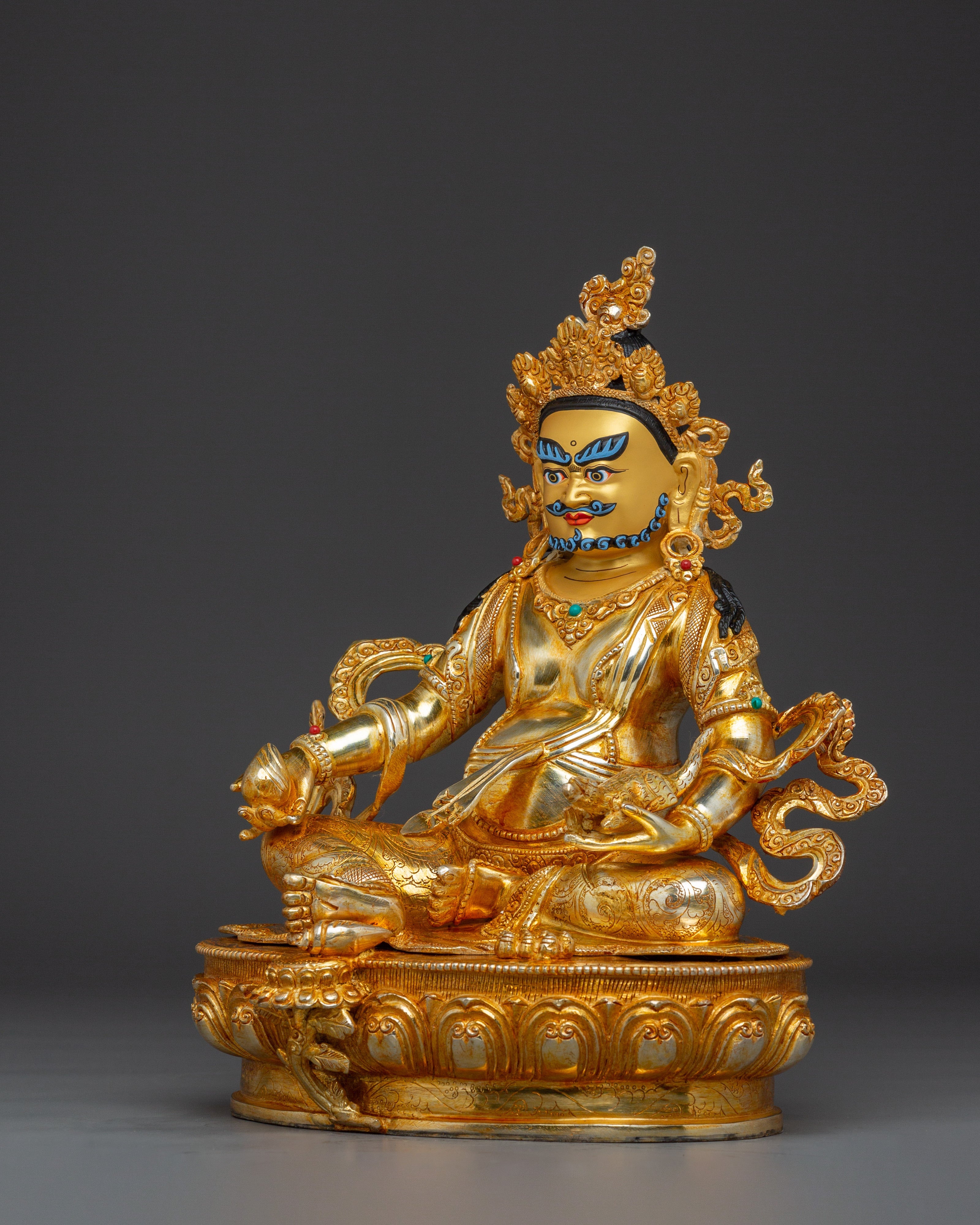 Mightly Wealth Deity Dzambhala Statue | Guardian of Prosperity