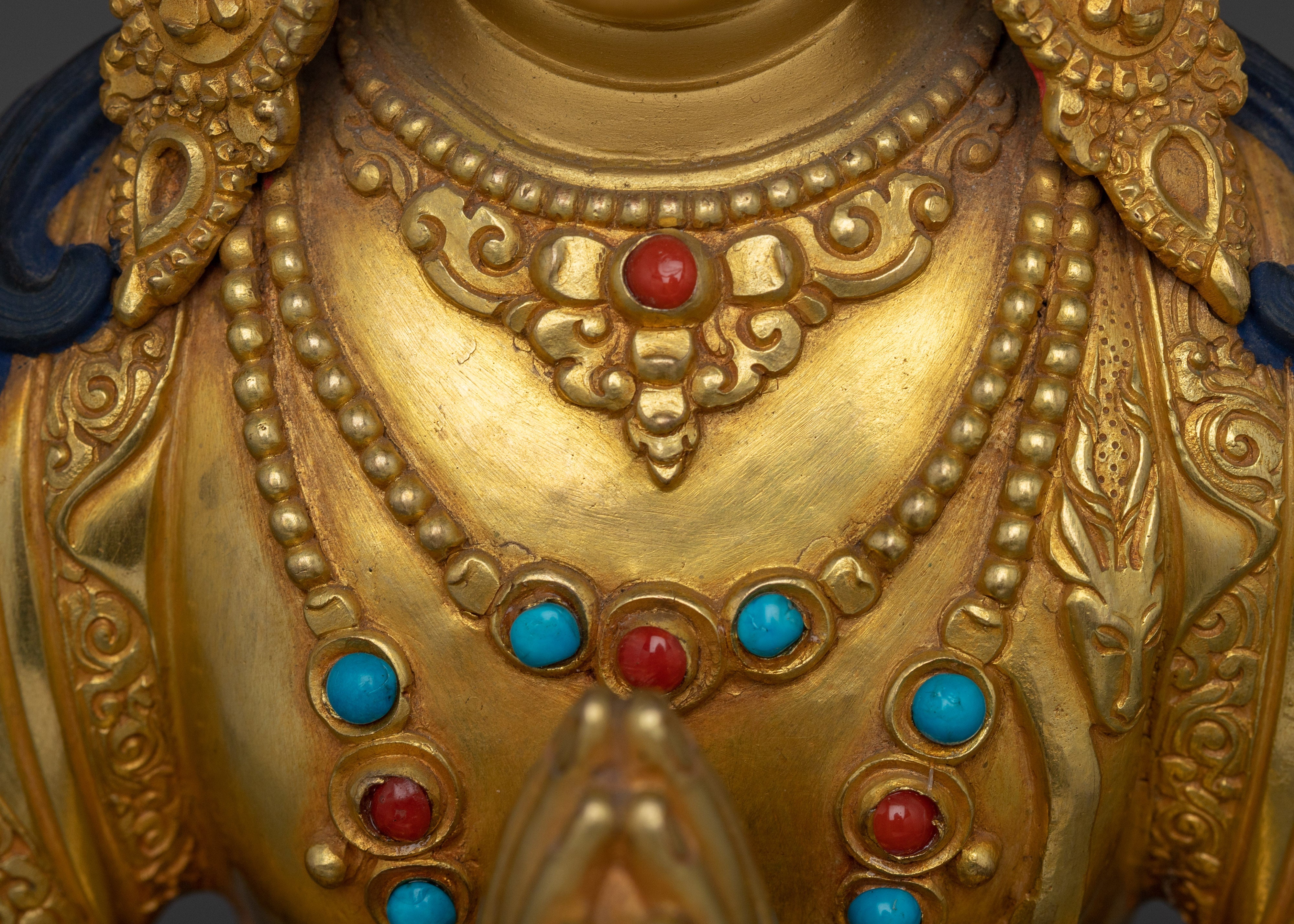 Golden Avalokiteshvara Artwork | Chenrezig - Bodhisattva of compassion