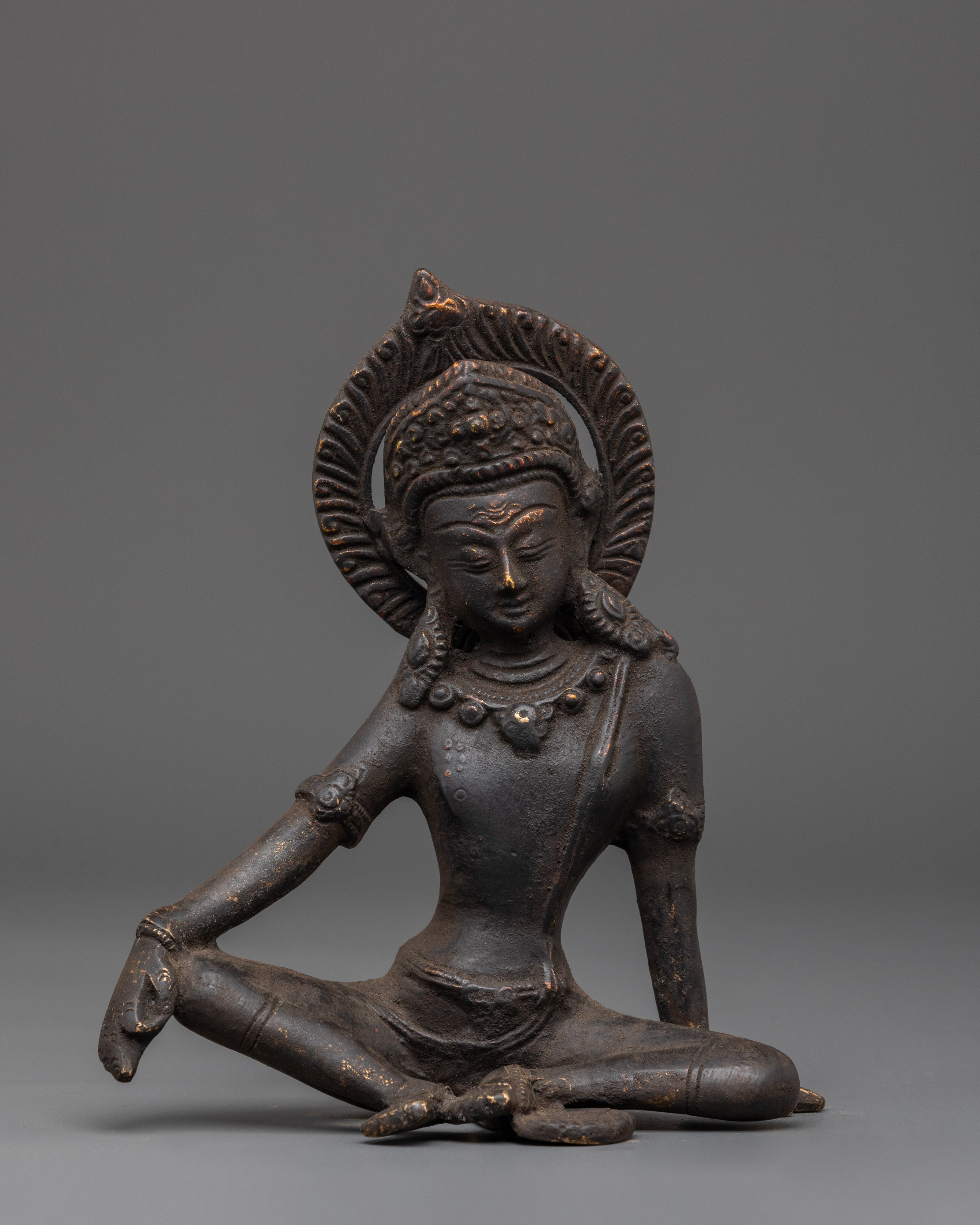 Indra Copper Sculpture | Spiritual Home Decor