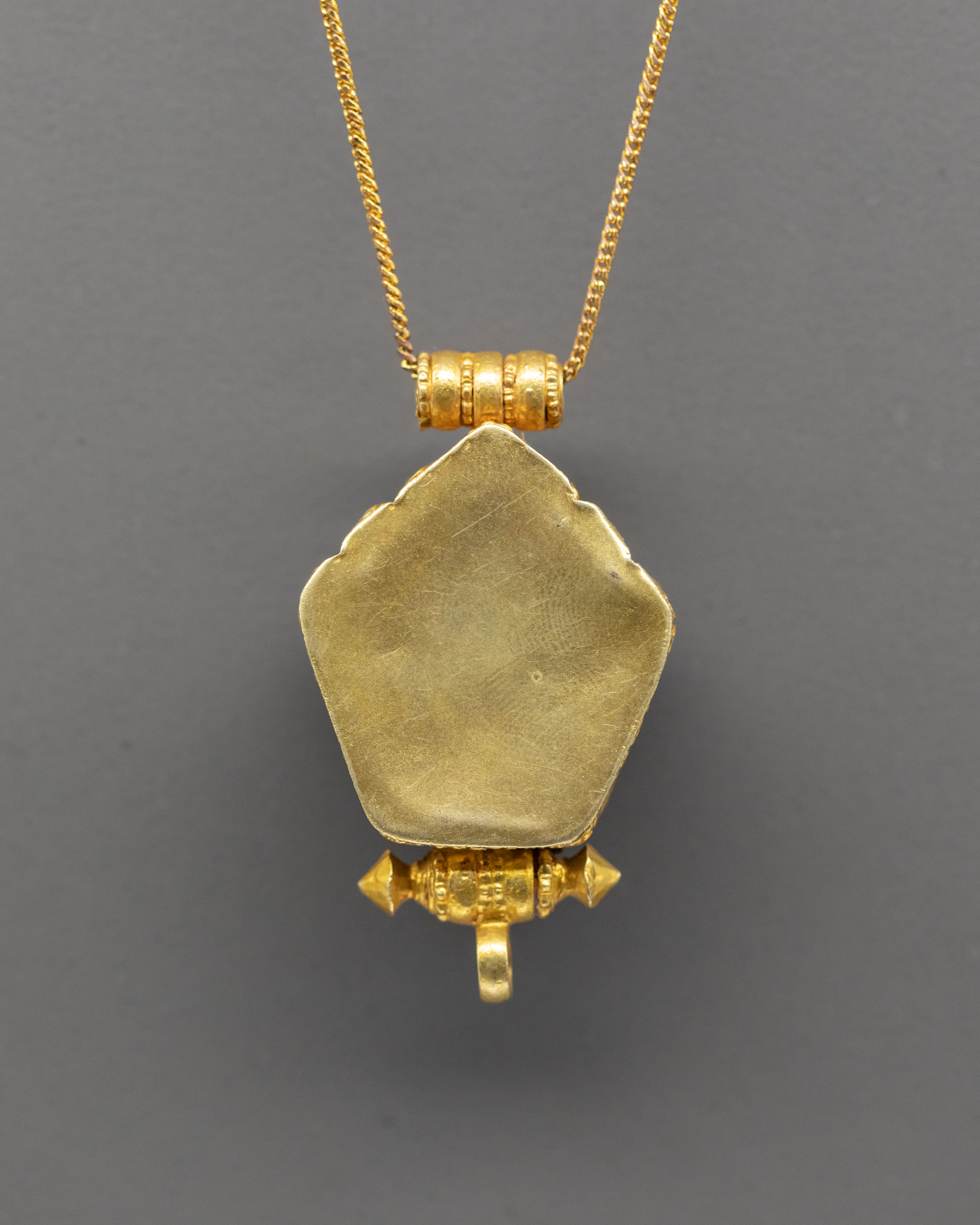 Handmade Buddhist Ghau Box Locket |Tibetan Buddhist Jewelry