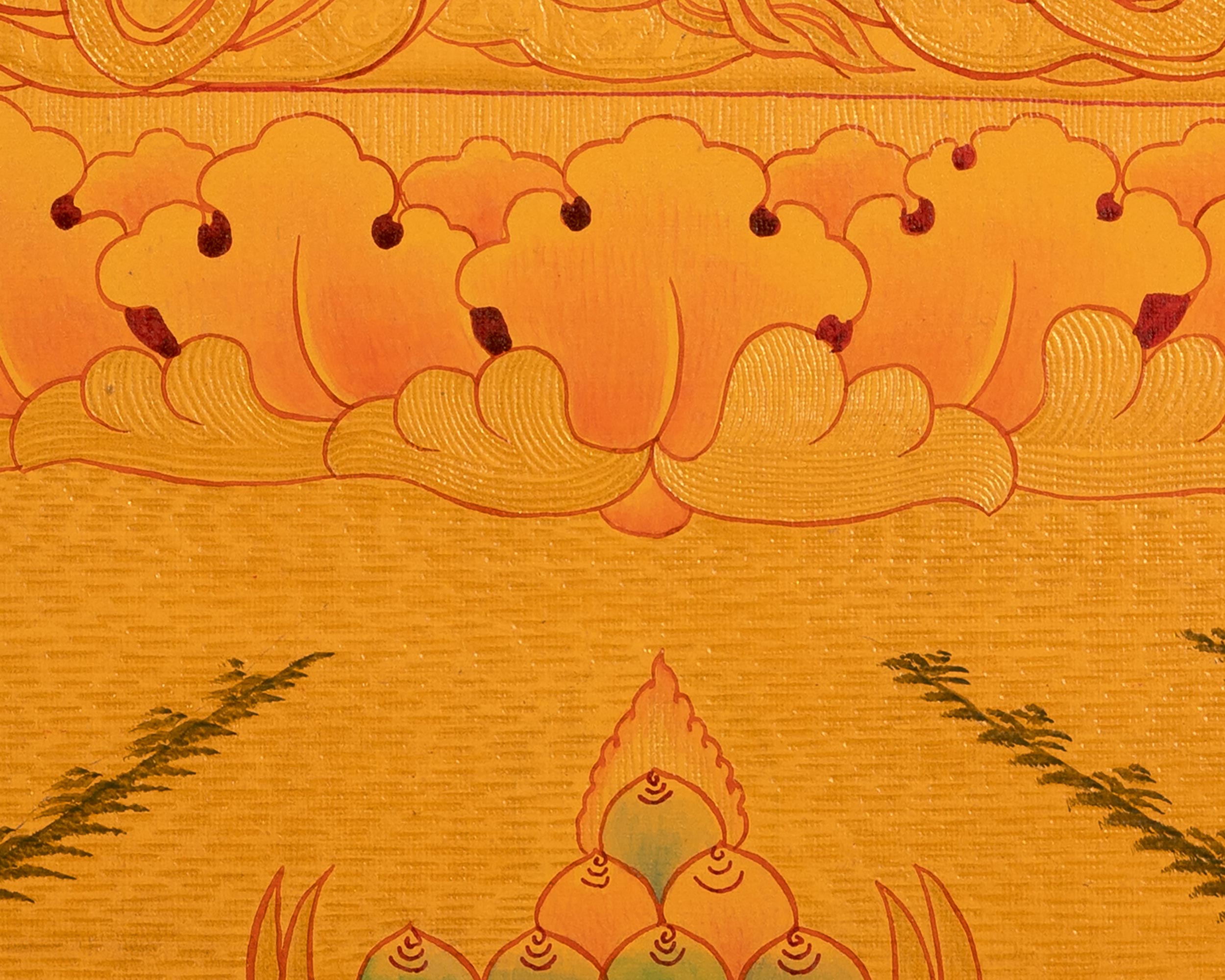 Vajrasattva Tibetan Thangka Painting | The Deity Who Purifies Karma and Restores Spiritual Clarity