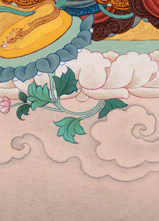 Sukha Sadhana Tara  | 21 Tara of Surya Gupta Thangka