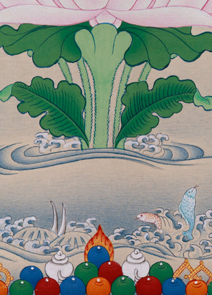 Traditional White Tara Compassion Deity: A Guardian of Well-Being and Longevity