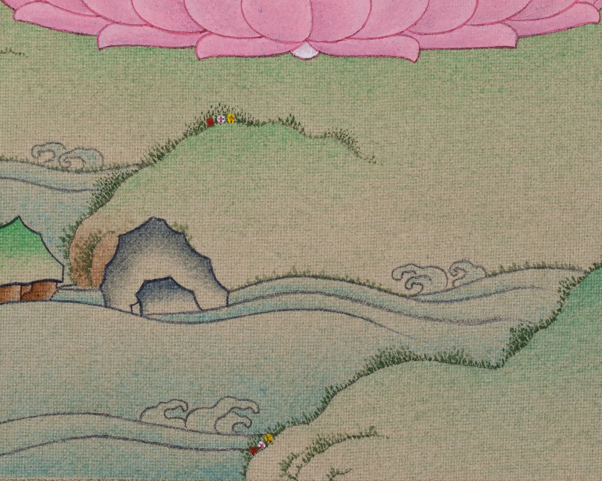 Vajrasattva, Deity of Purification  | Thangka for Spiritual Transformation