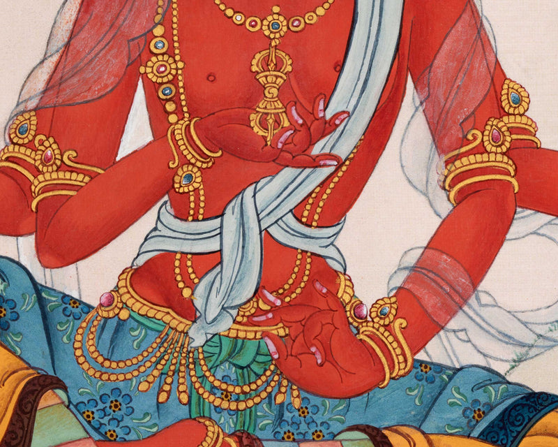 Trilokya Vijaya Tara | 21 Tara of Surya Gupta Thangka