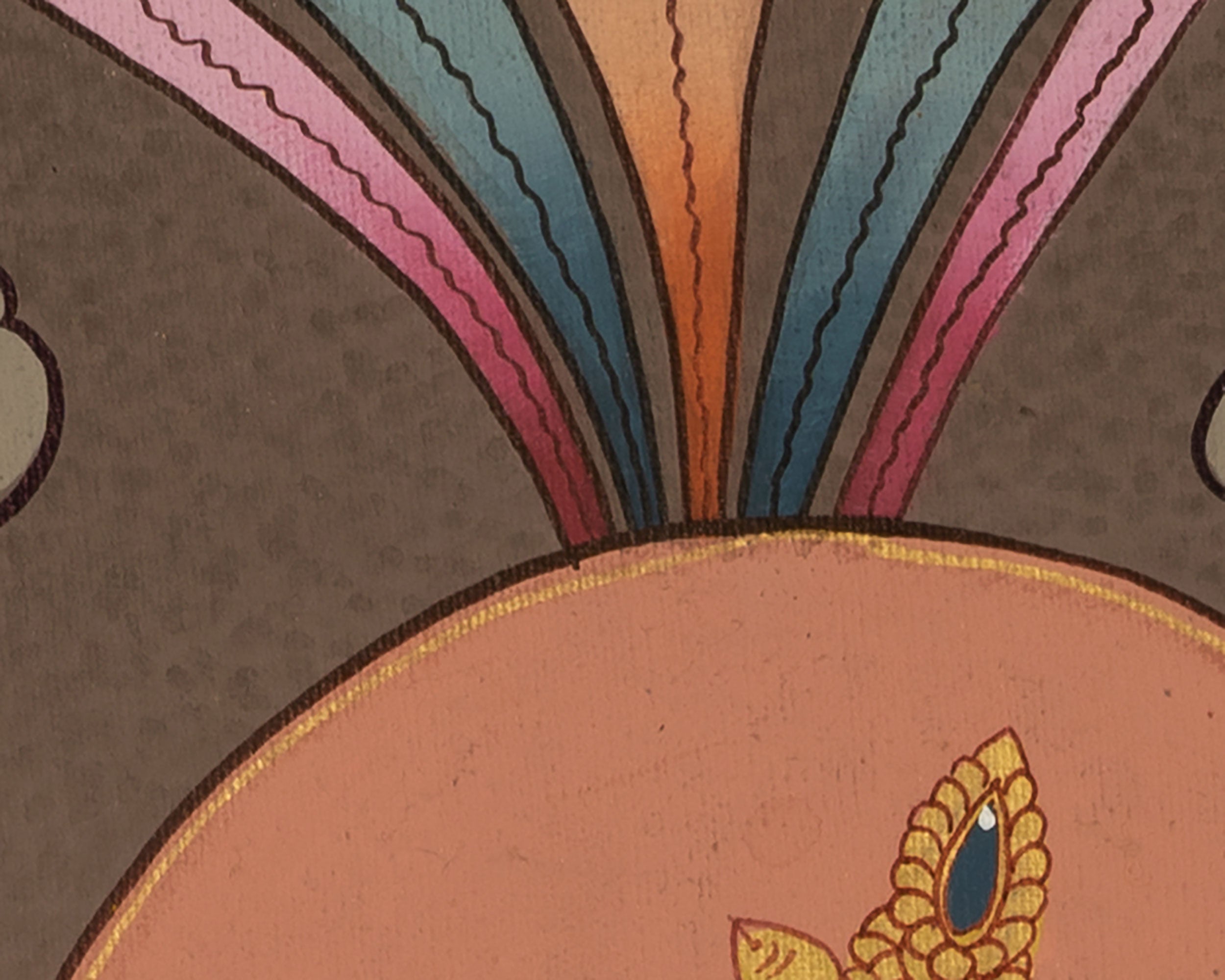 Painting Of Vajrasattva | Tibetan Buddhist Thangka