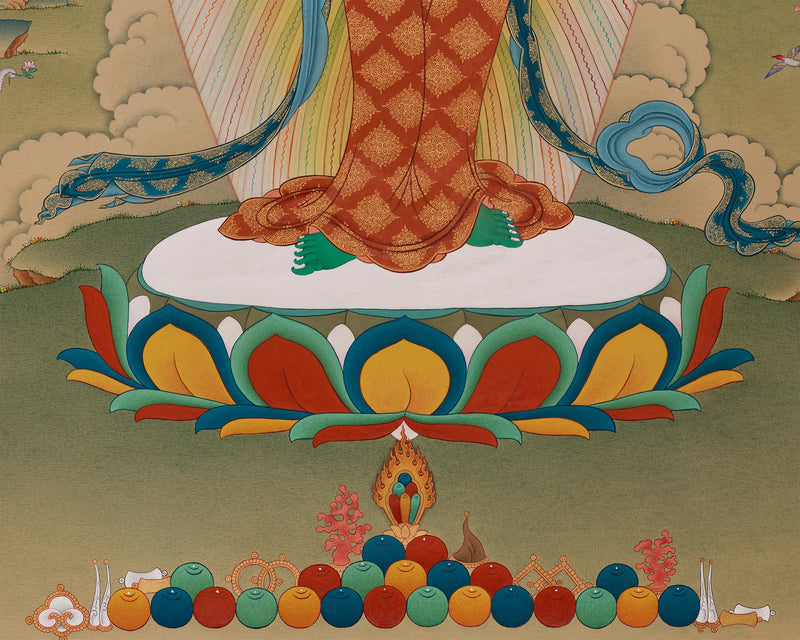 Majestic Standing Green Tara | Mother of All Buddhas