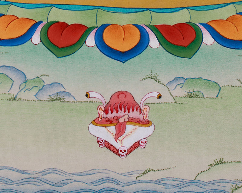 Chakrasamvara Yab-Yum Thangka | Embodiment of Divine Union and Enlightened Energy