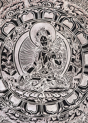 White Tara Mandala | Thangka for Healing, Longevity & Protection