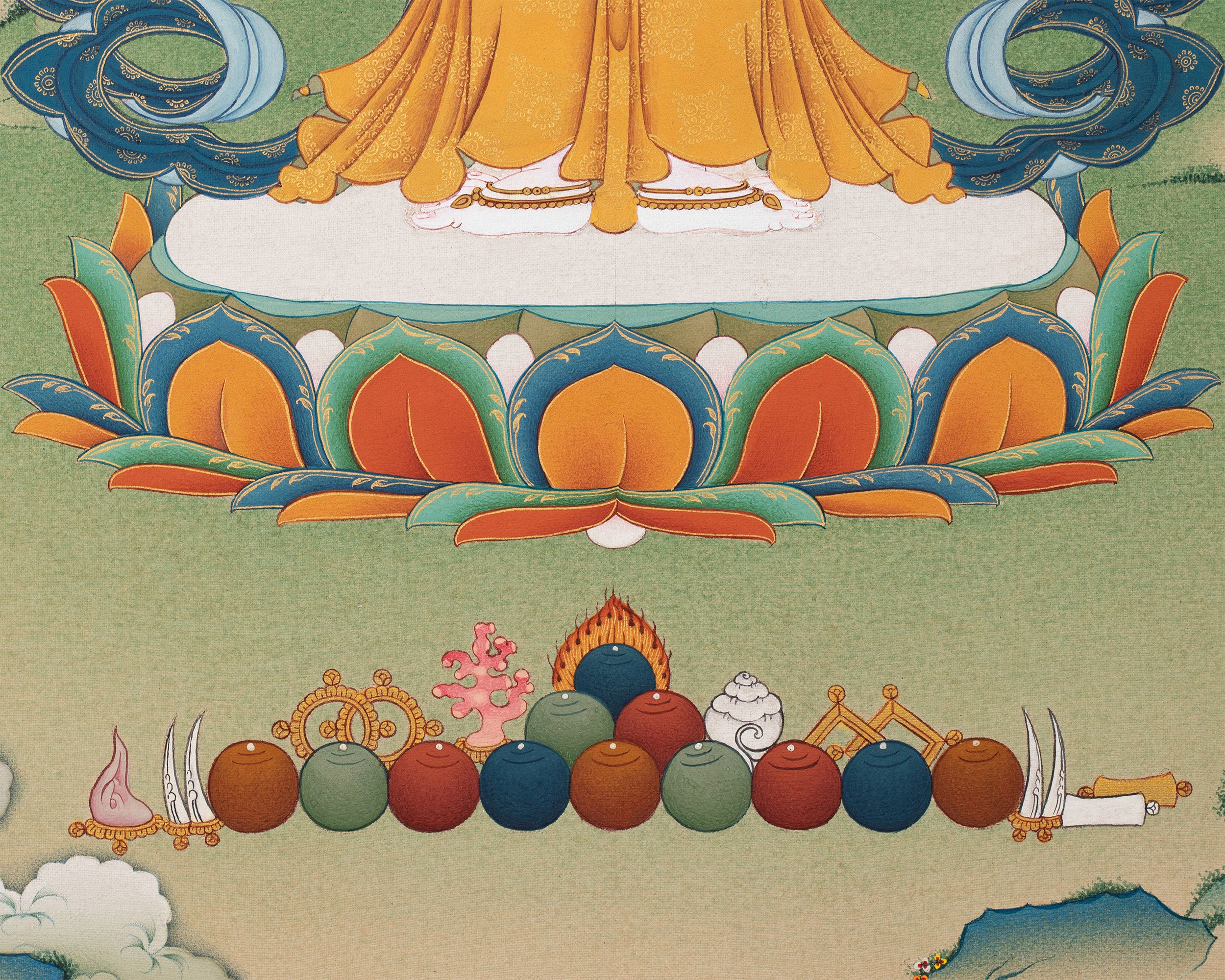 1000 Armed Avalokiteshvara Canvas Print | Boundless Compassion and Protection