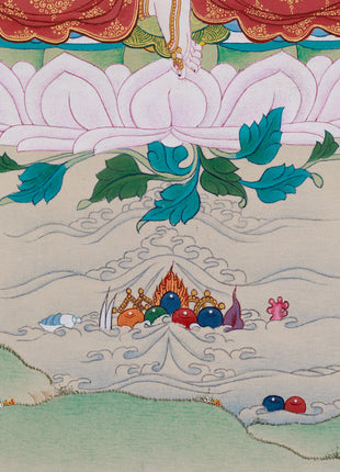 Small Vajrasattva Thangka from Enlightenment Studio