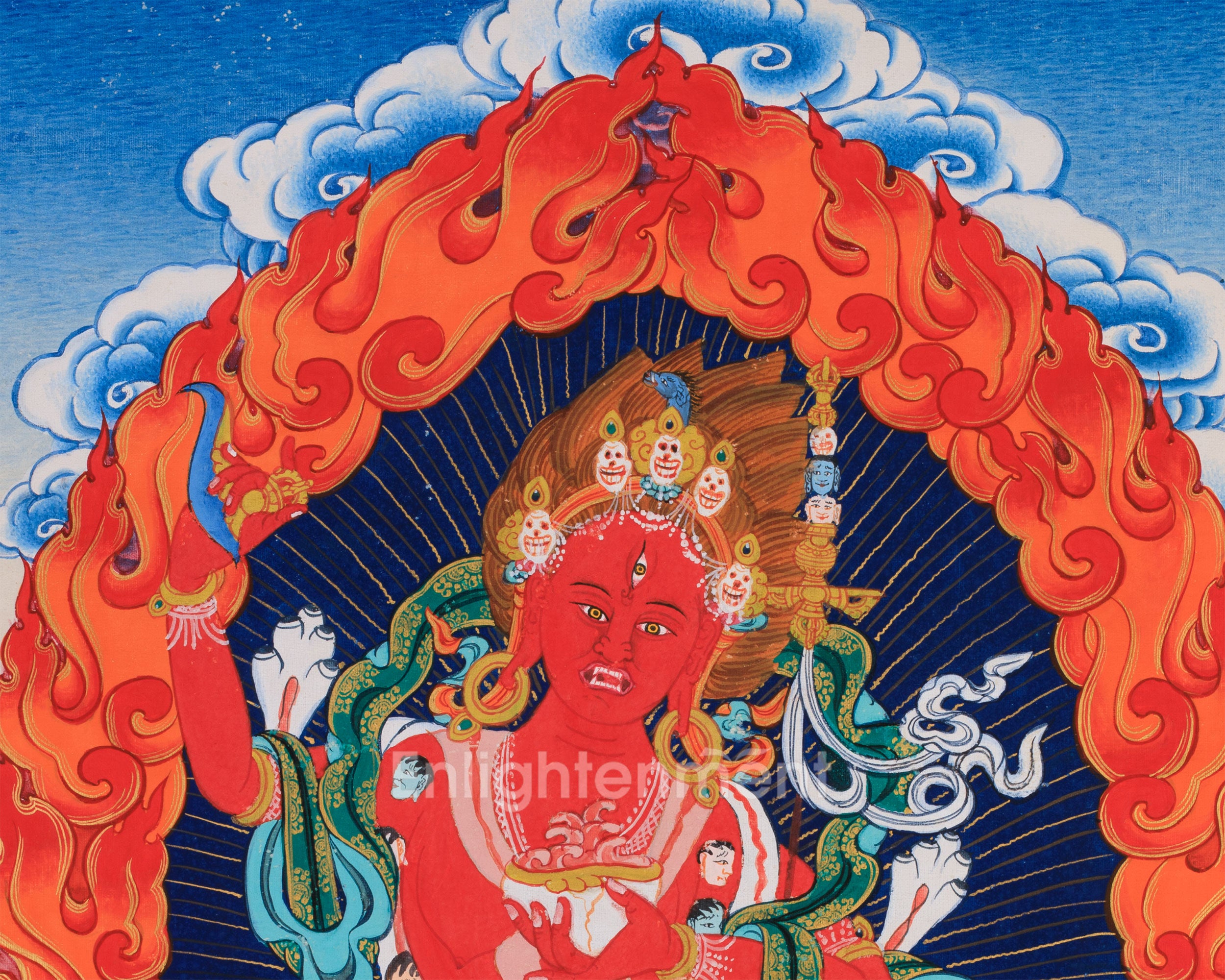 Dakini Dorje Phagmo Thangka | Goddess of Transformation and Power