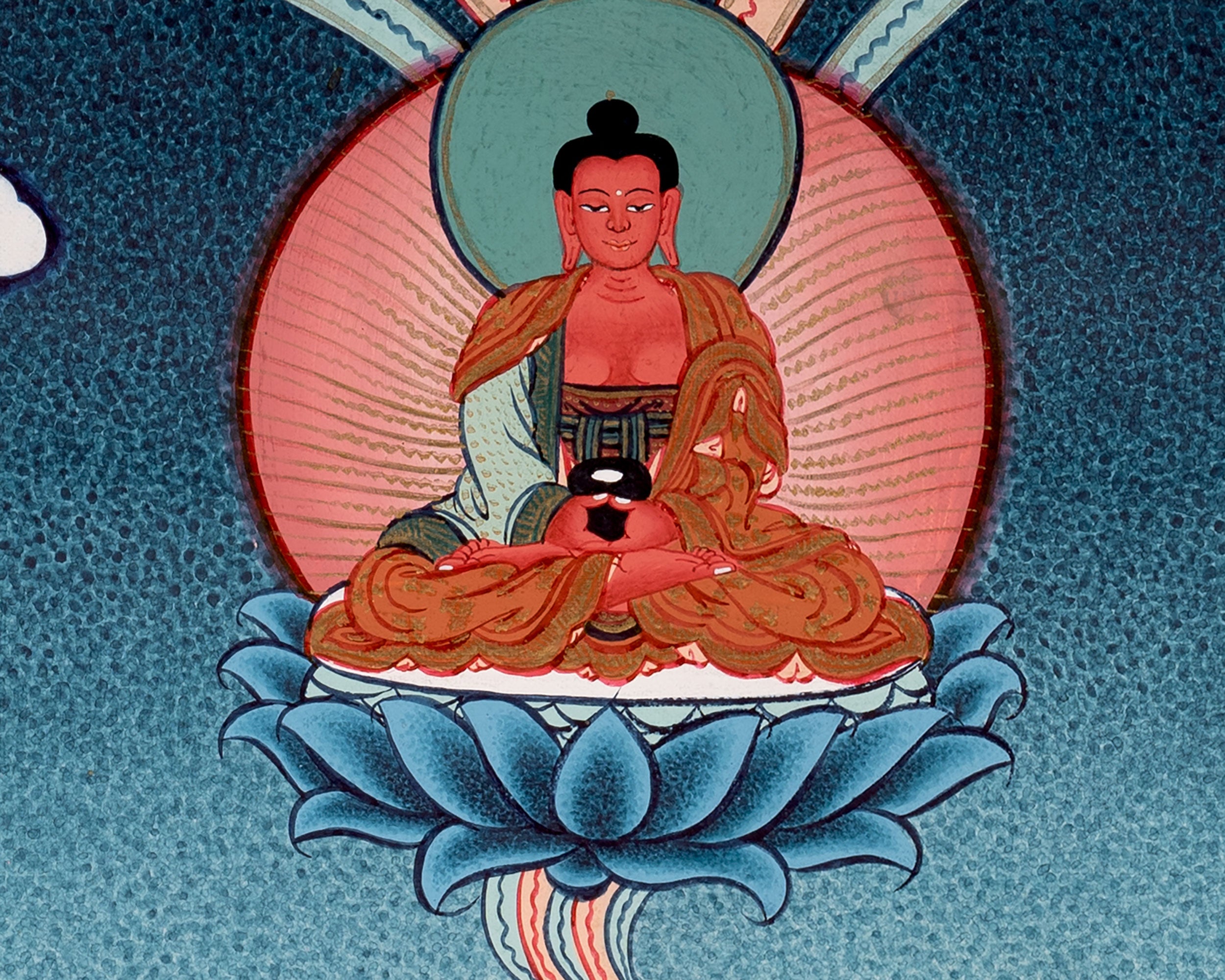 Buddhist Avalokiteshvara Chengrezig | Wall Decoration Thangka Painting