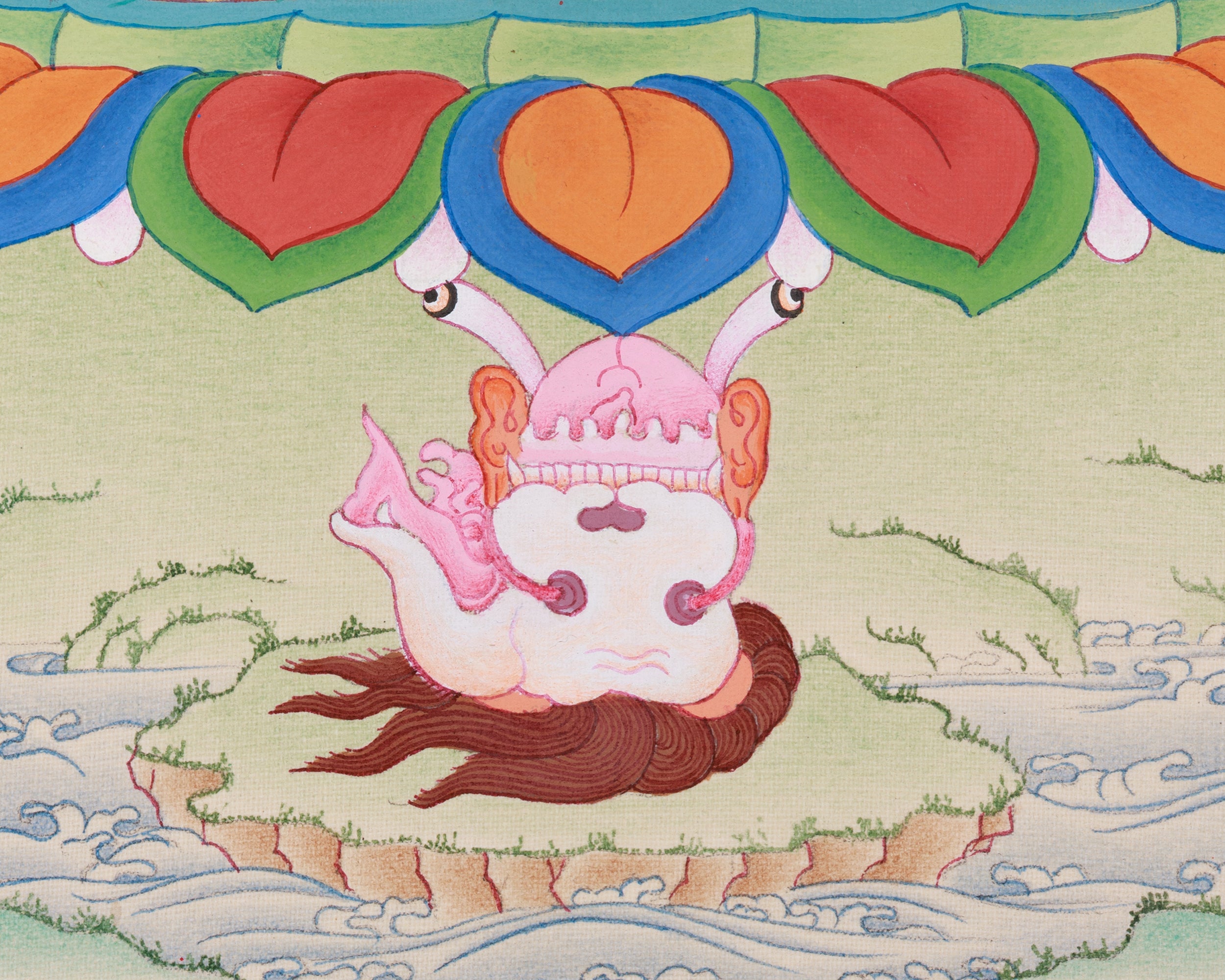 Tibetan Chakrasamvara Thangka | Deity of Enlightened Union & Transformative Energy