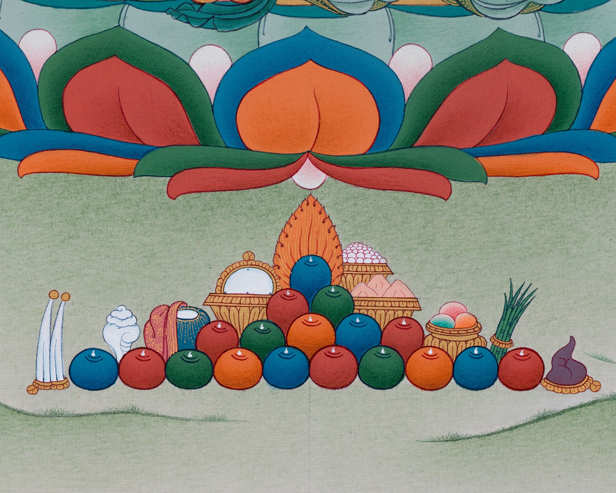 Black Dzambhala Print | Tibetan Buddhist Deity of Wealth
