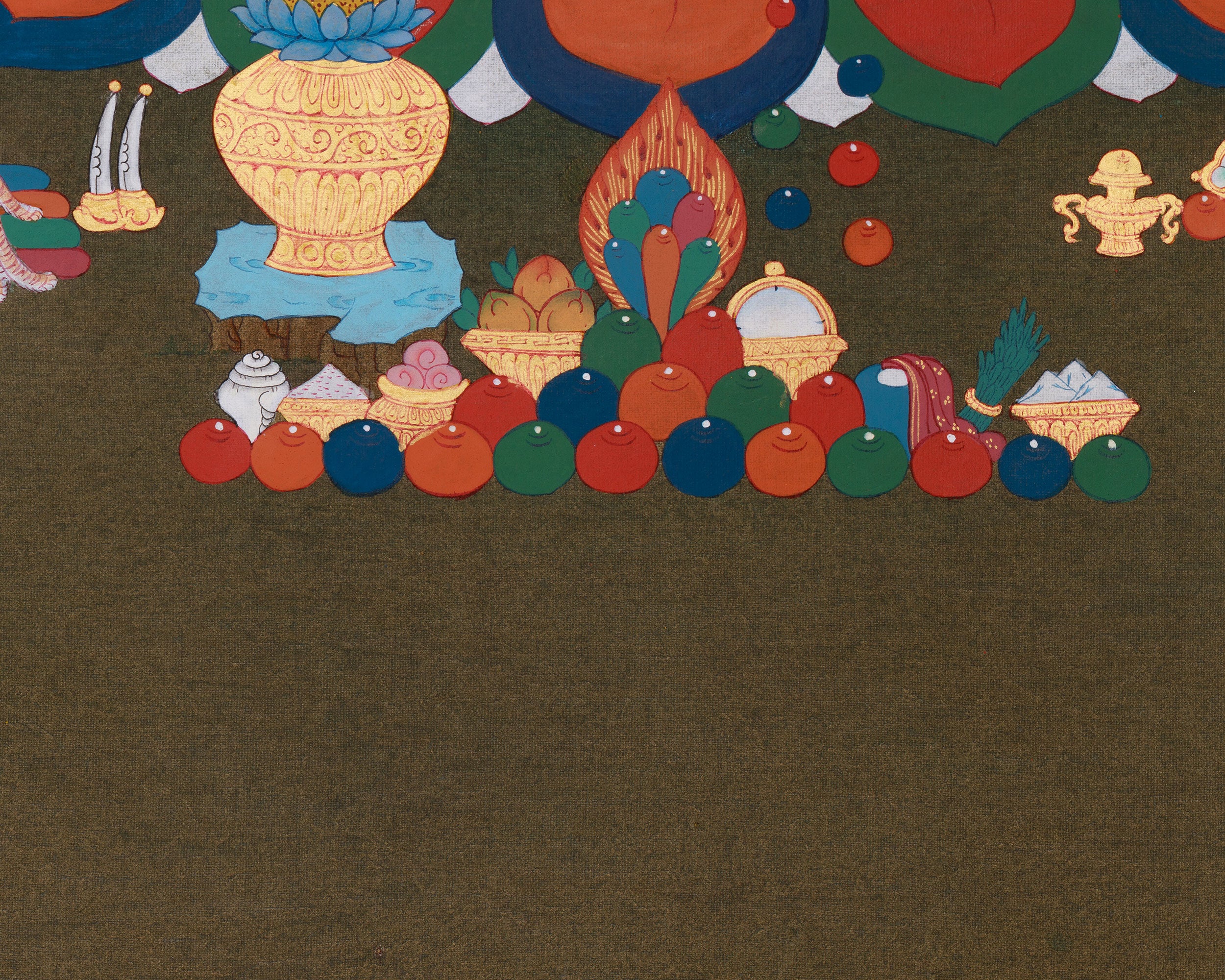 Prosperity's Guardian, Yellow Jambhala Thangka