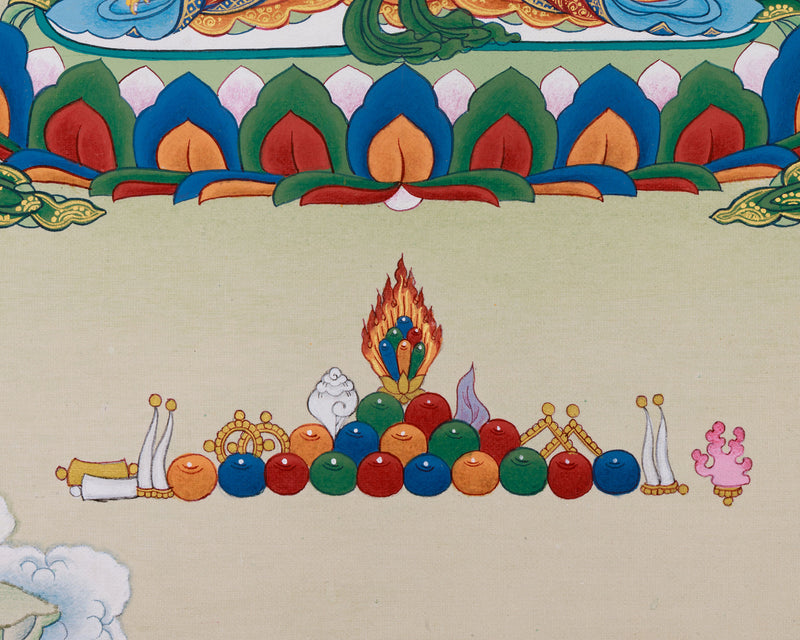 Kshitigarbha: Bodhisattva Thangka