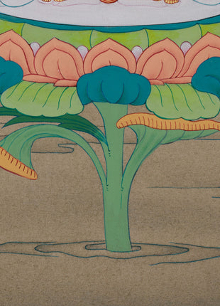 One Thousand Armed Chenrezig Thangka | The Compassionate Protector
