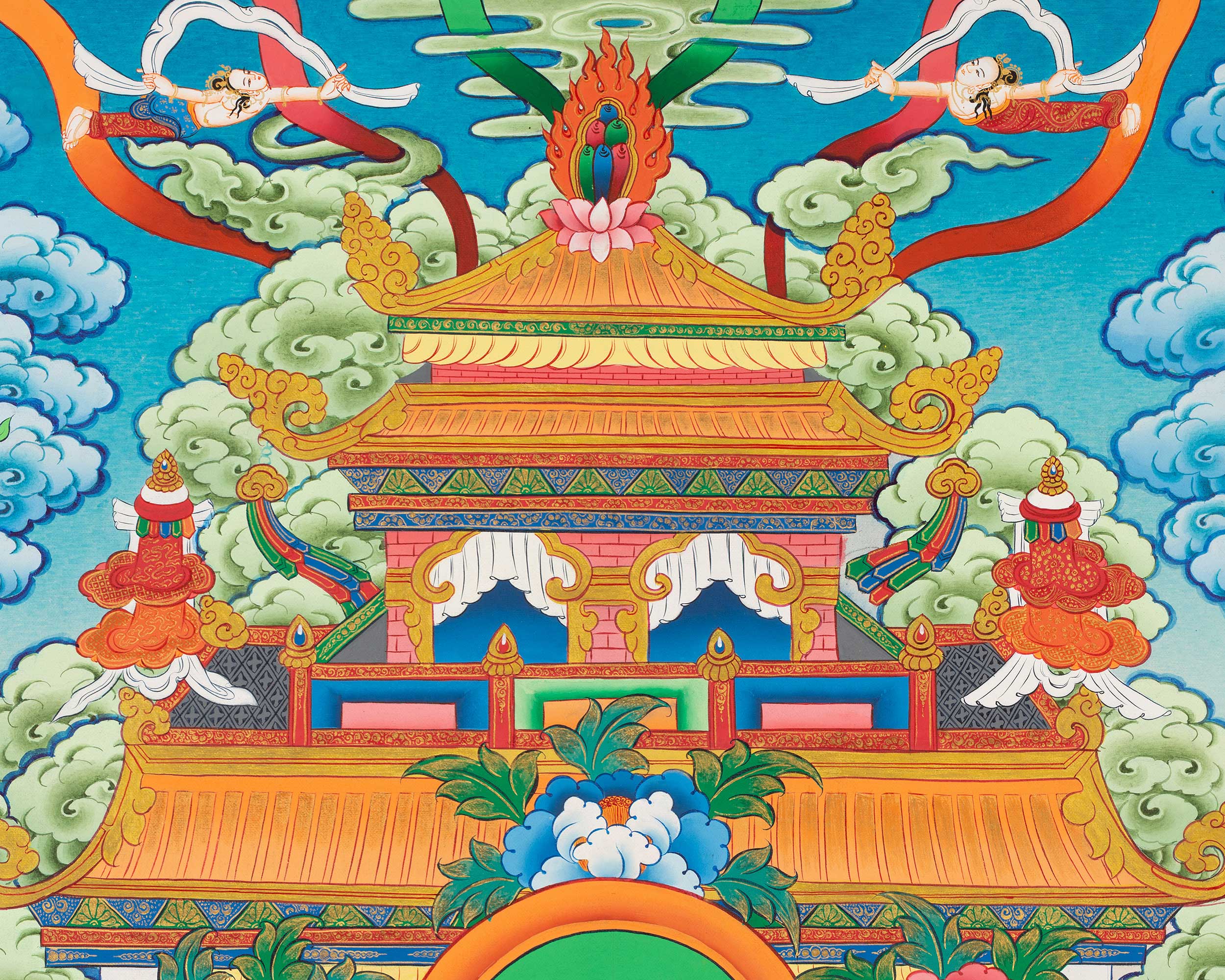 Original Amitabha Buddha Pure Land | Sukhavati Bhuwan