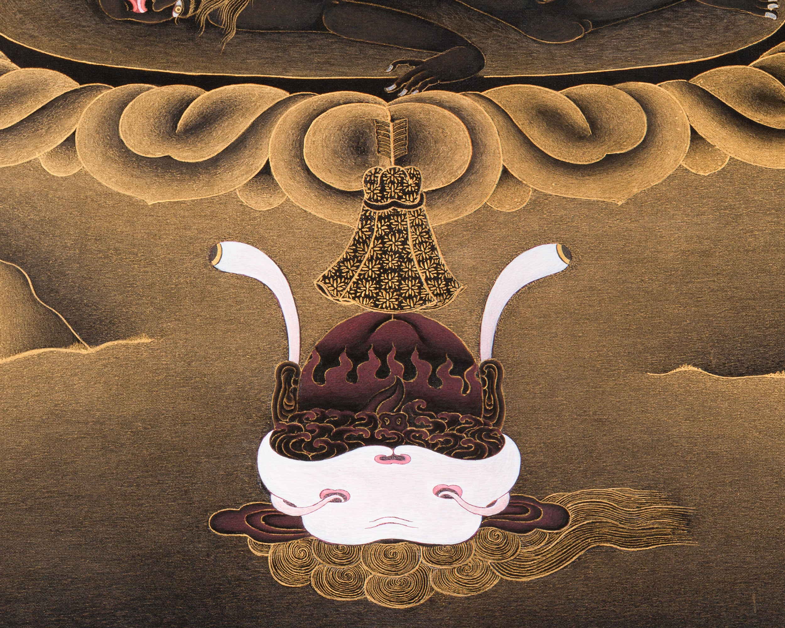 Fierce Ekajati Thangka Print | Goddess of Protection and Fearlessness