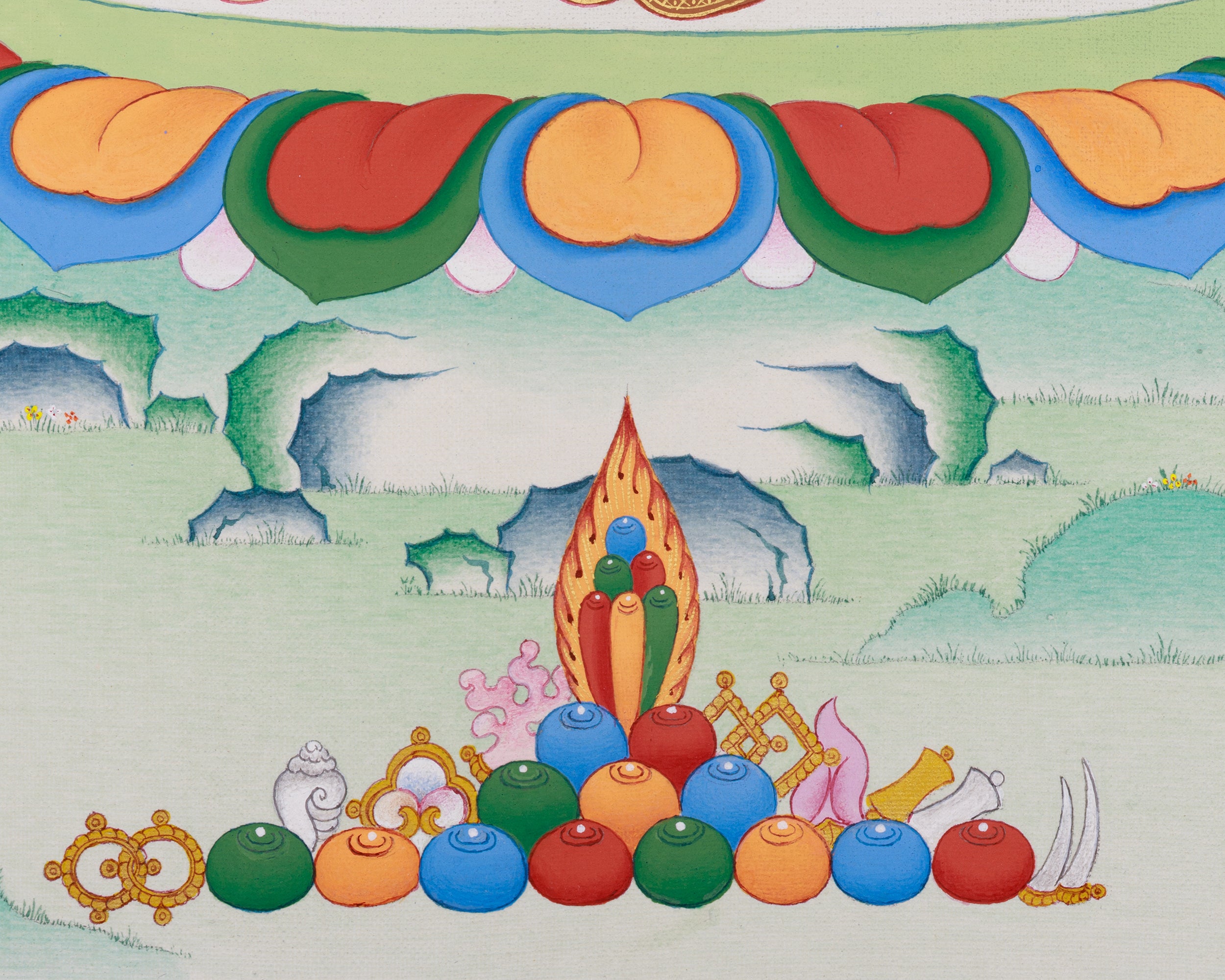 Guhyasamaja Thangka | Deity of Highest Yoga Tantra