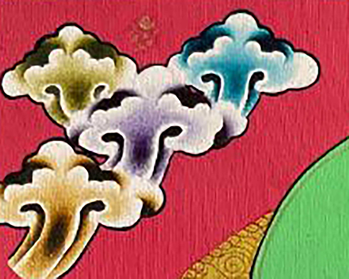 Original Hand-Painted Guru Rinpoche Thangka Painting | Fine Quality Sacred Art |