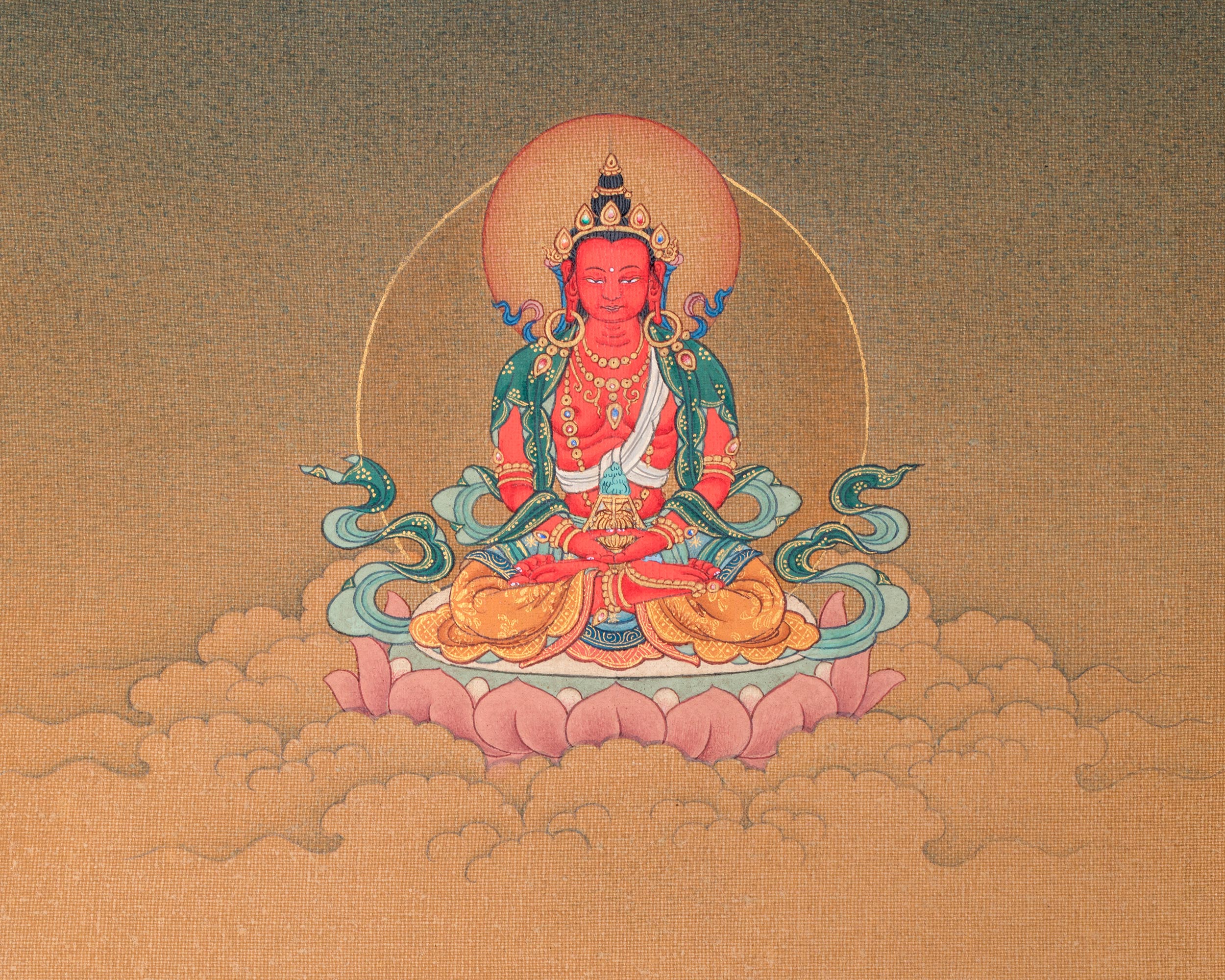 Bodhisattvas of Long Life: White Tara, Amitayus, Namgyalma Buddhist Art
