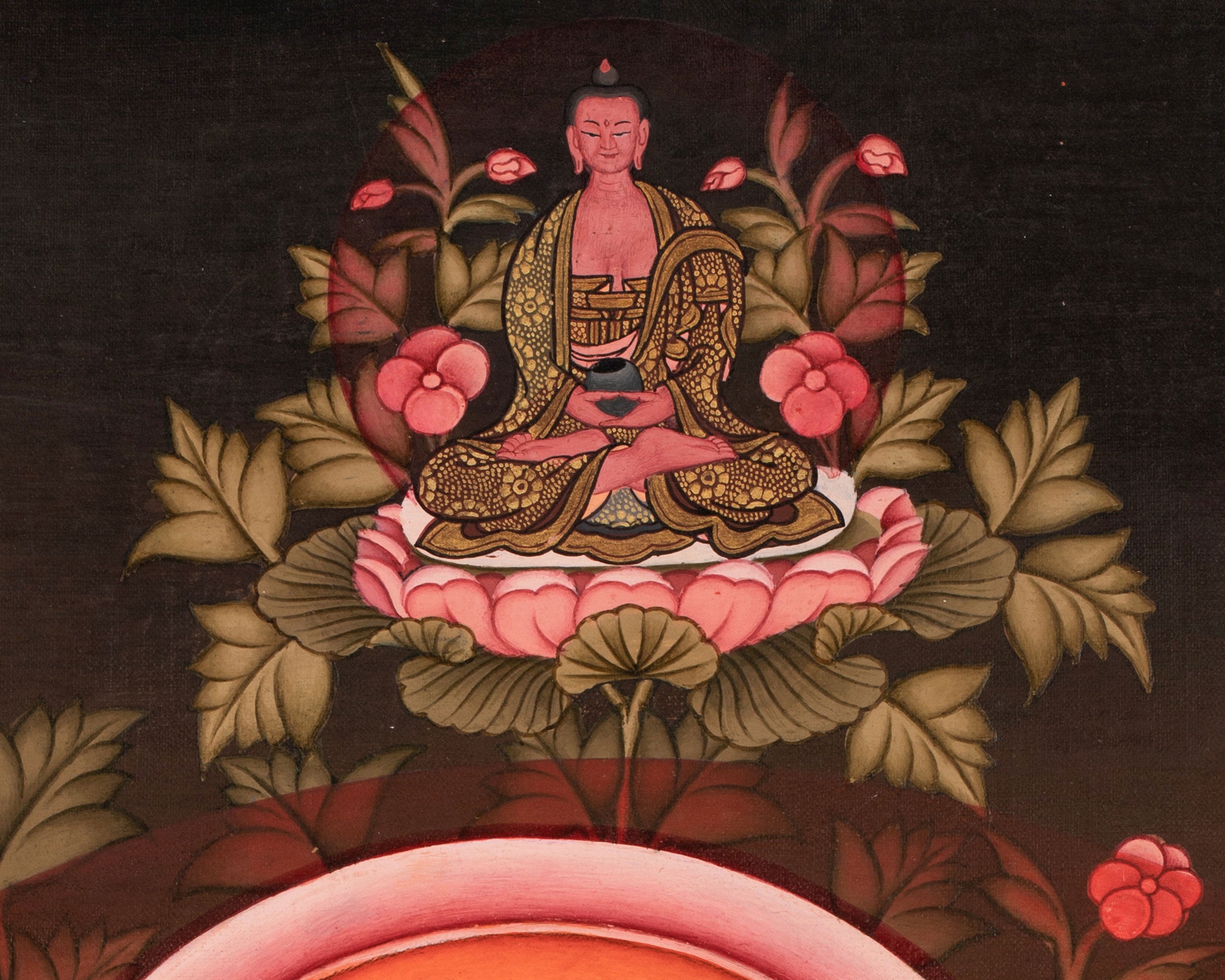 Mother White Tara Painting | Traditional Religious Wall Decor