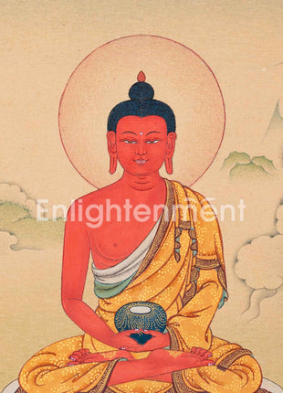 Namo Amitabha's Blessings In Thangka Painting | Buddha of Infinite Light | Inspiring Devotion in Art