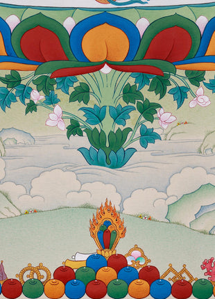 White Tara Thangka | The Healing Bodhisattva