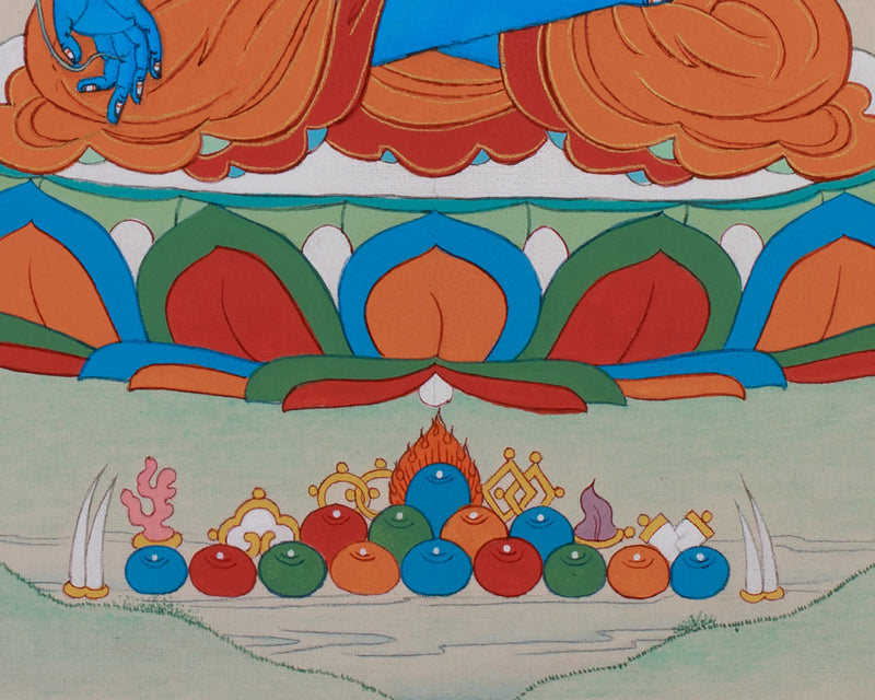 Medicine Buddha| Perfect Healing Thangka