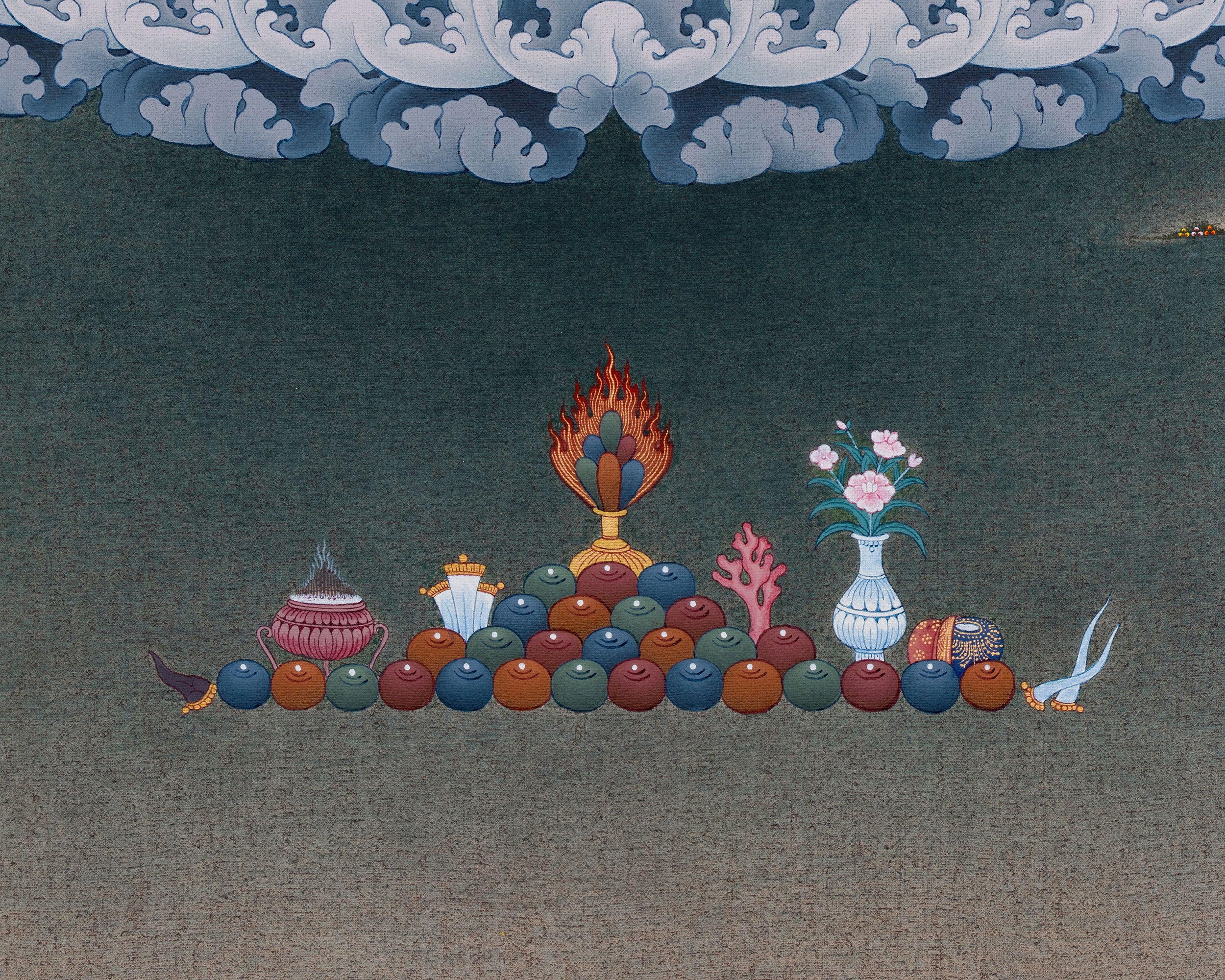 Bodhisattva White Tara Canvas Print | High-Quality Giclée Art of Protection Deity