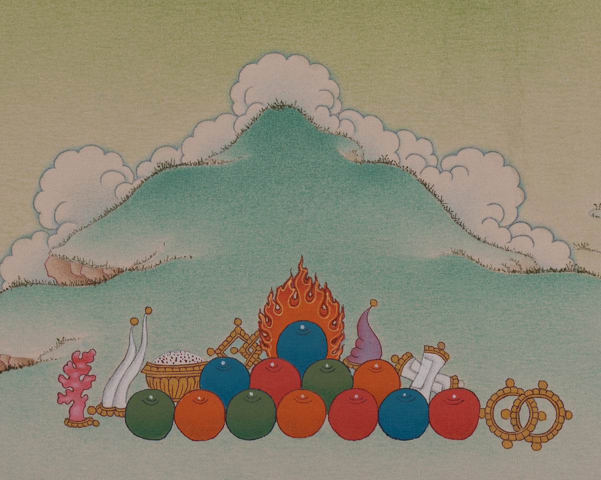White Tara Compassionate Artwork | Sita Tara | Protection Goddess