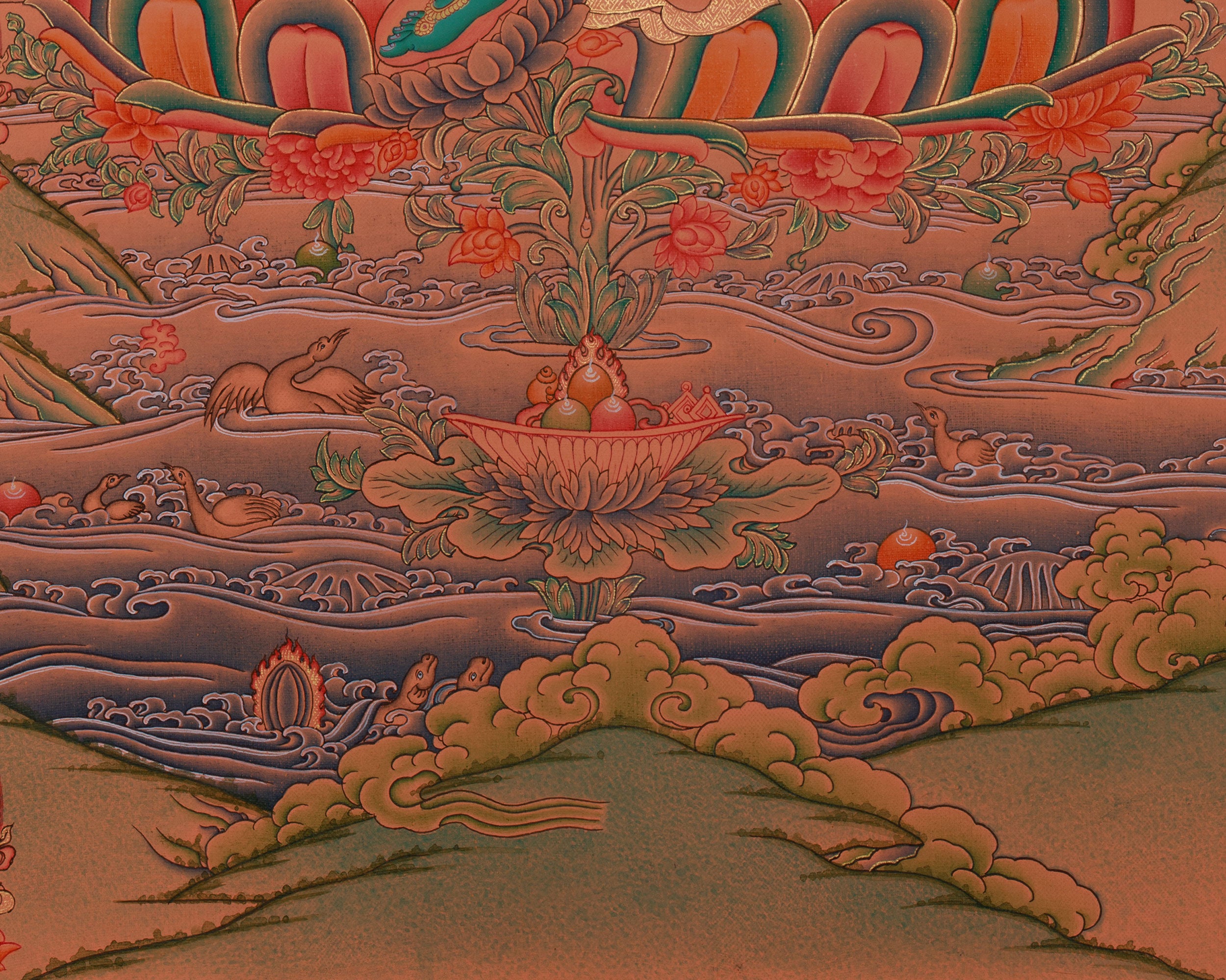 Twenty-One Taras Thangka Painting | The Feminine Energy in Enlightened Forms