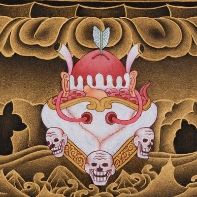 Wrathful Vajrakilaya Thangka | Transmutation of Negativity