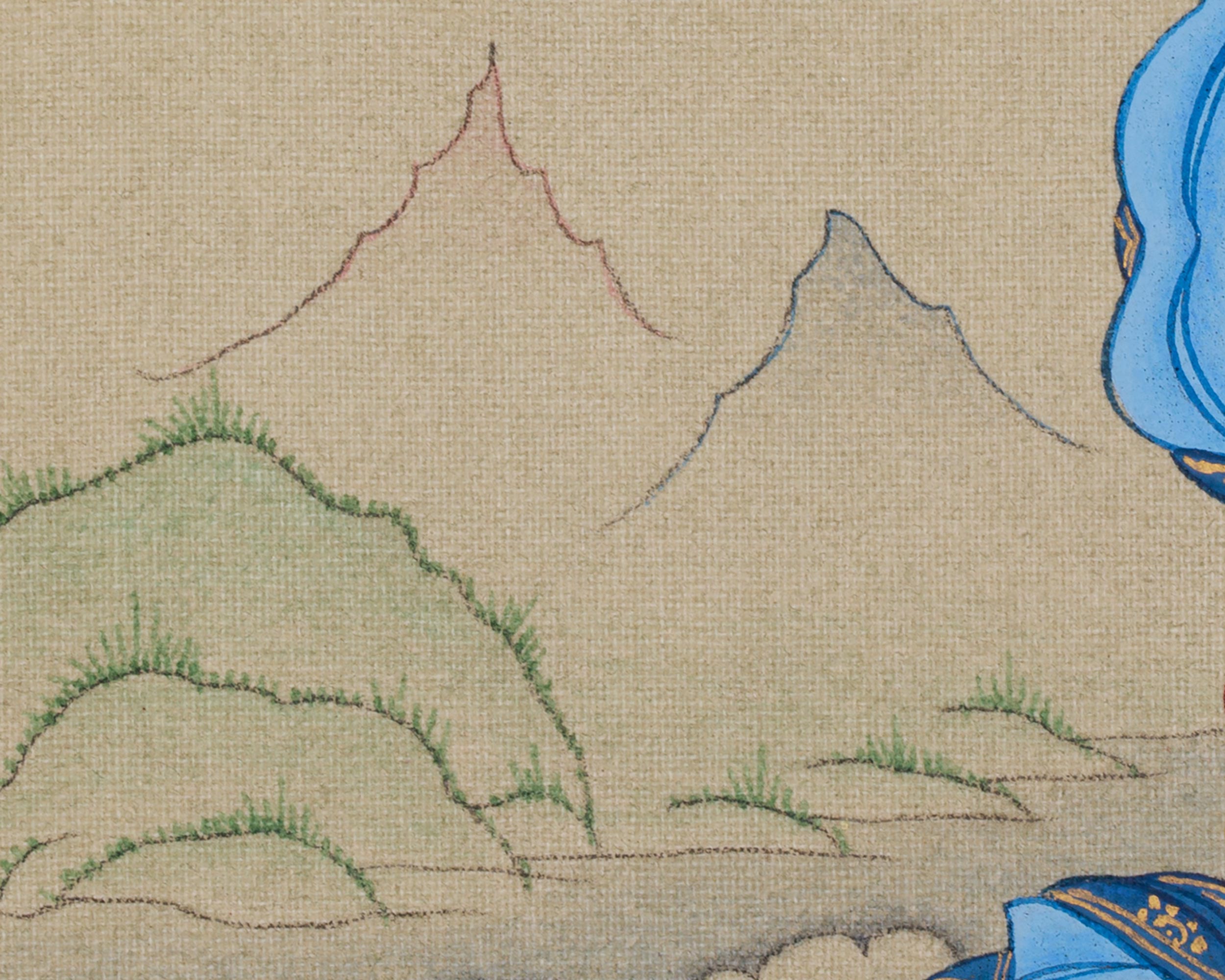 Divine Purifier Deity Vajrasattva Thangka | Dorje Sempa Art