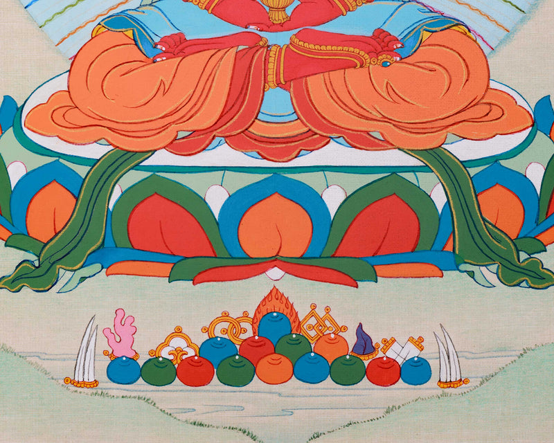 Small Amitayus Thangka