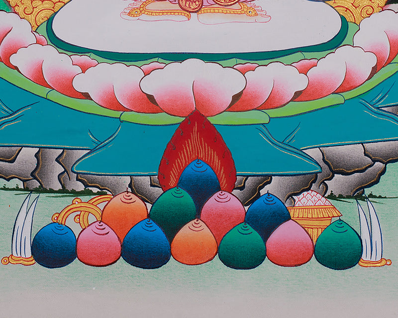 1000 Arms Avalokiteshvara Thangka | Compassion and Protection